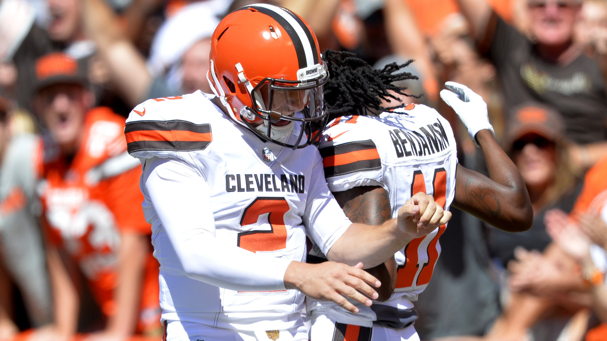 2048x1152 Johnny Manziel reverses his field, and fortunes, leads Browns to victory -  LA Times