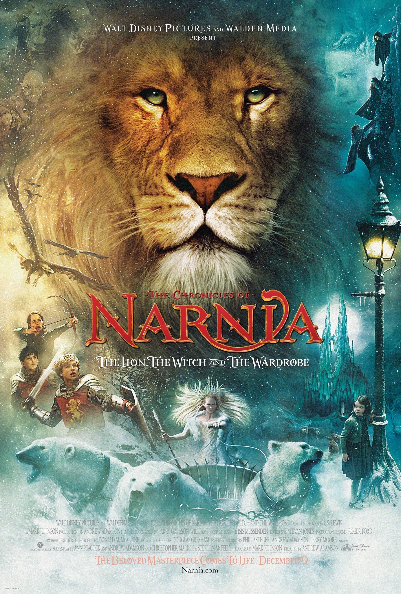 1385x2048 The Chronicles of Narnia The Lion the Witch and the Wardrobe 2005