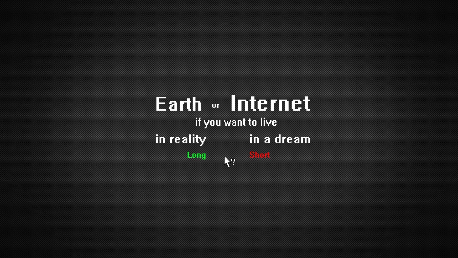1920x1080 Dreams Earth Electricity Internet Reality Thinking Typography