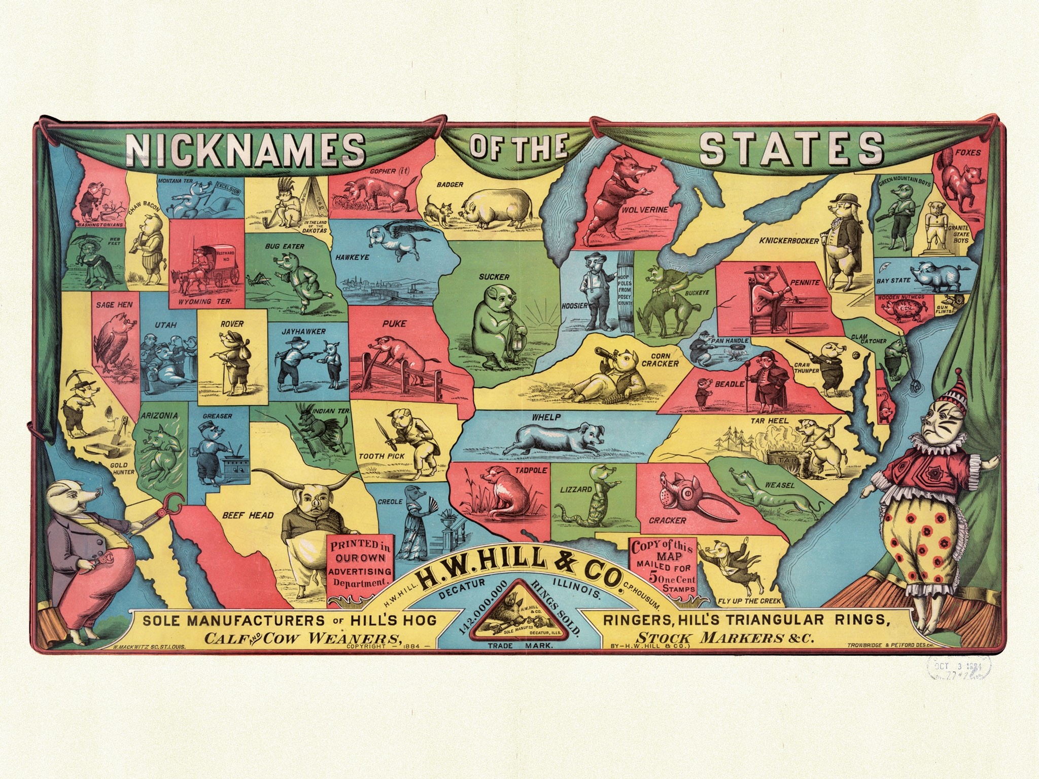 2048x1536 Nicknames Of The States Desktop Wallpaper - United-states-map-desktop- background