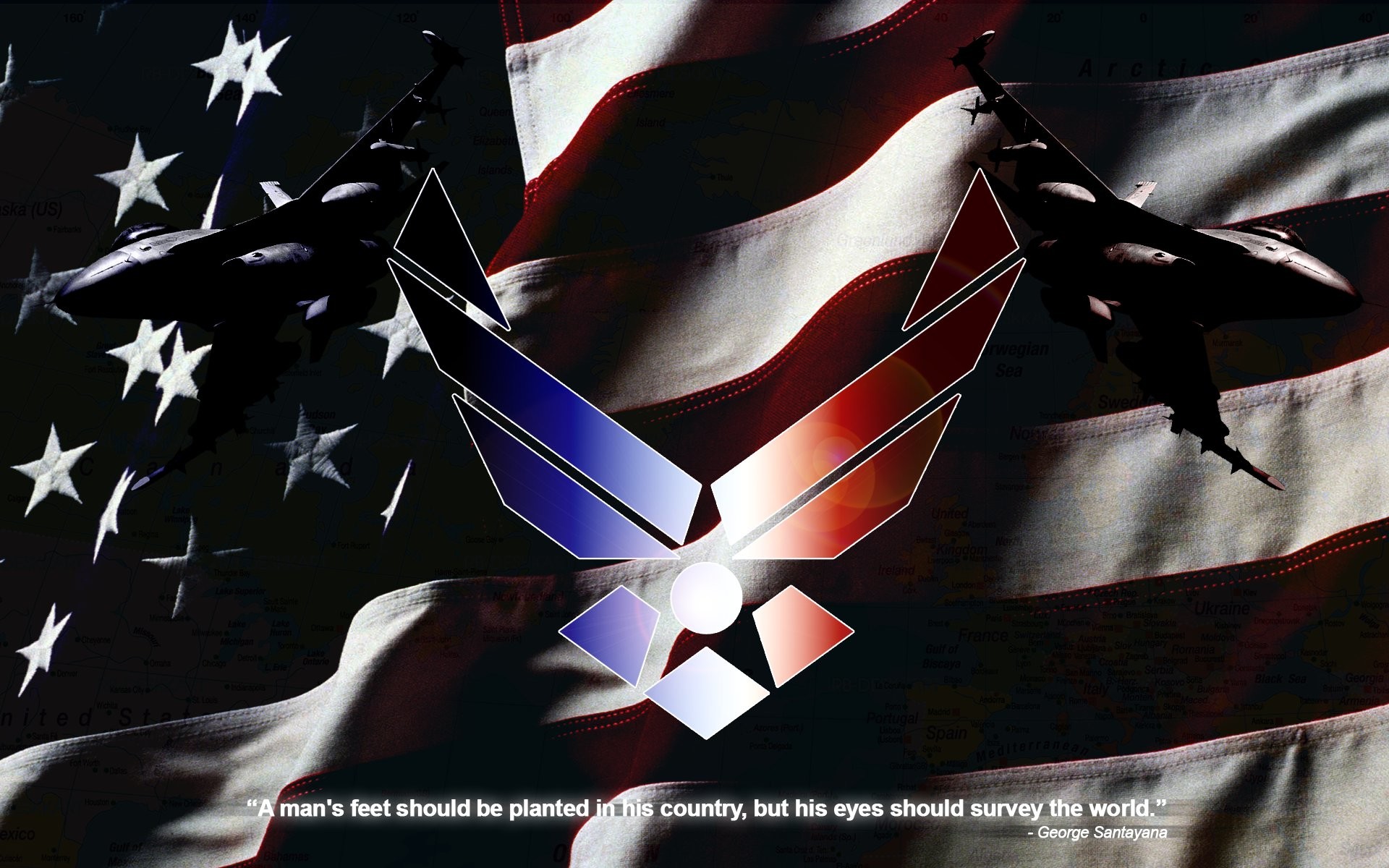 1920x1200 Usaf Logo Wallpaper Related Keywords & Suggestions