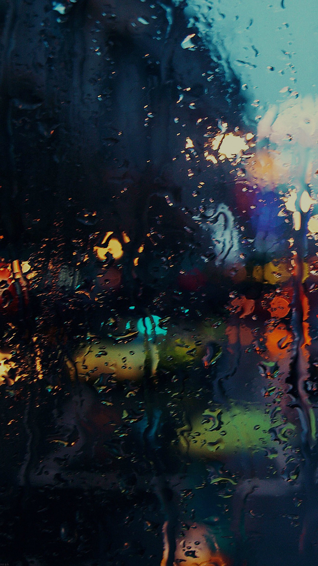 1080x1920 Raining Back Car Window Gloomy Dark Street. Wallpapers IpadPhone  BackgroundsIphone 7RainLost