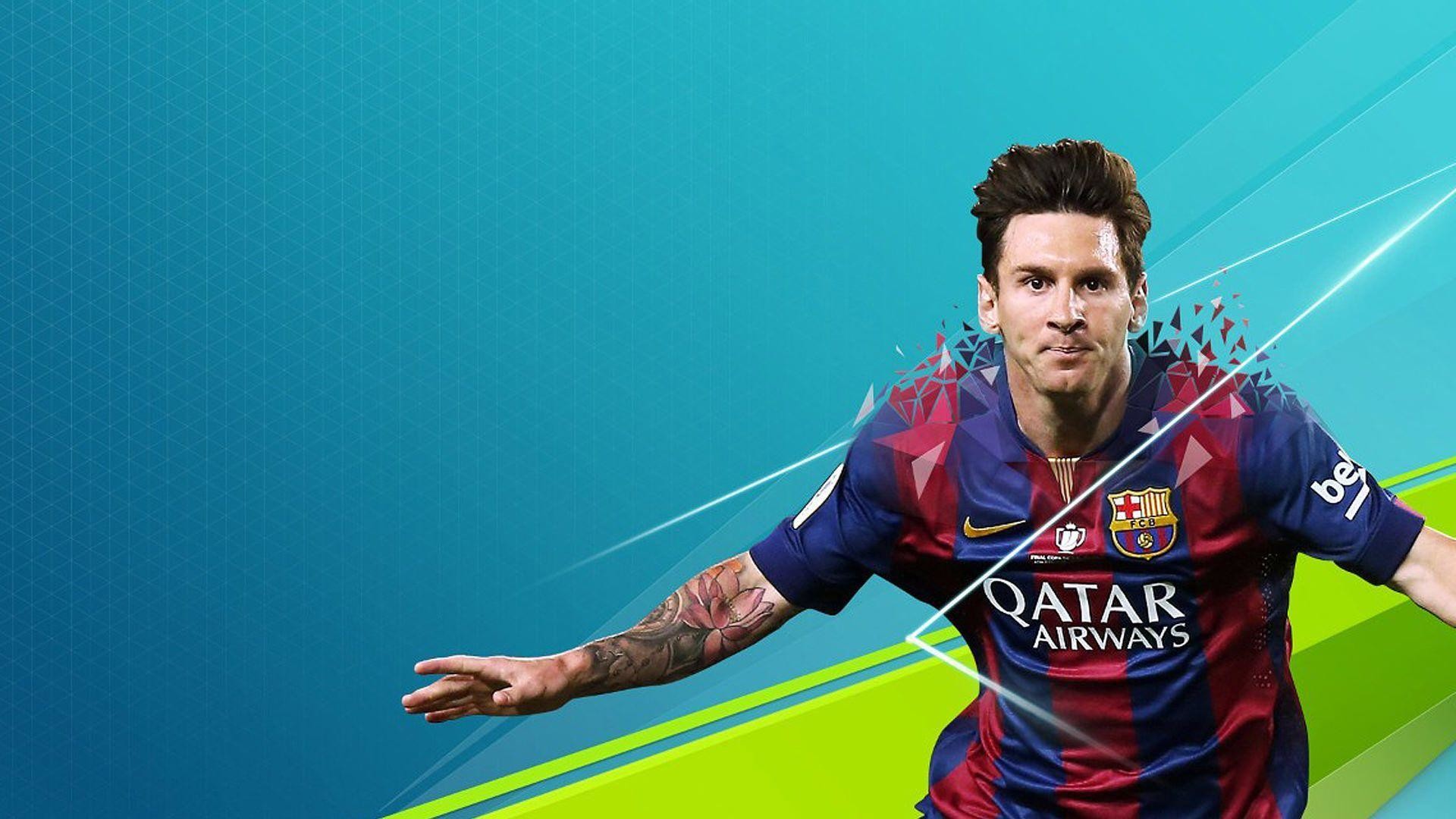 1920x1080 Lionel Messi Flying Wallpapers