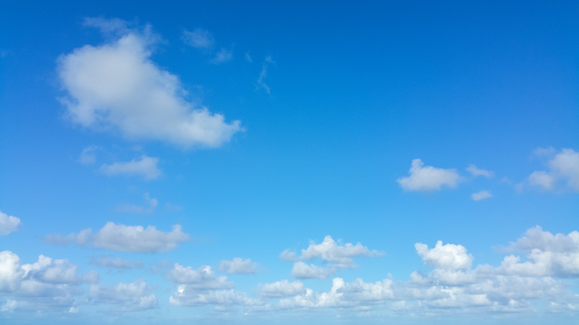 1920x1080 Blue Sky And White Clouds
