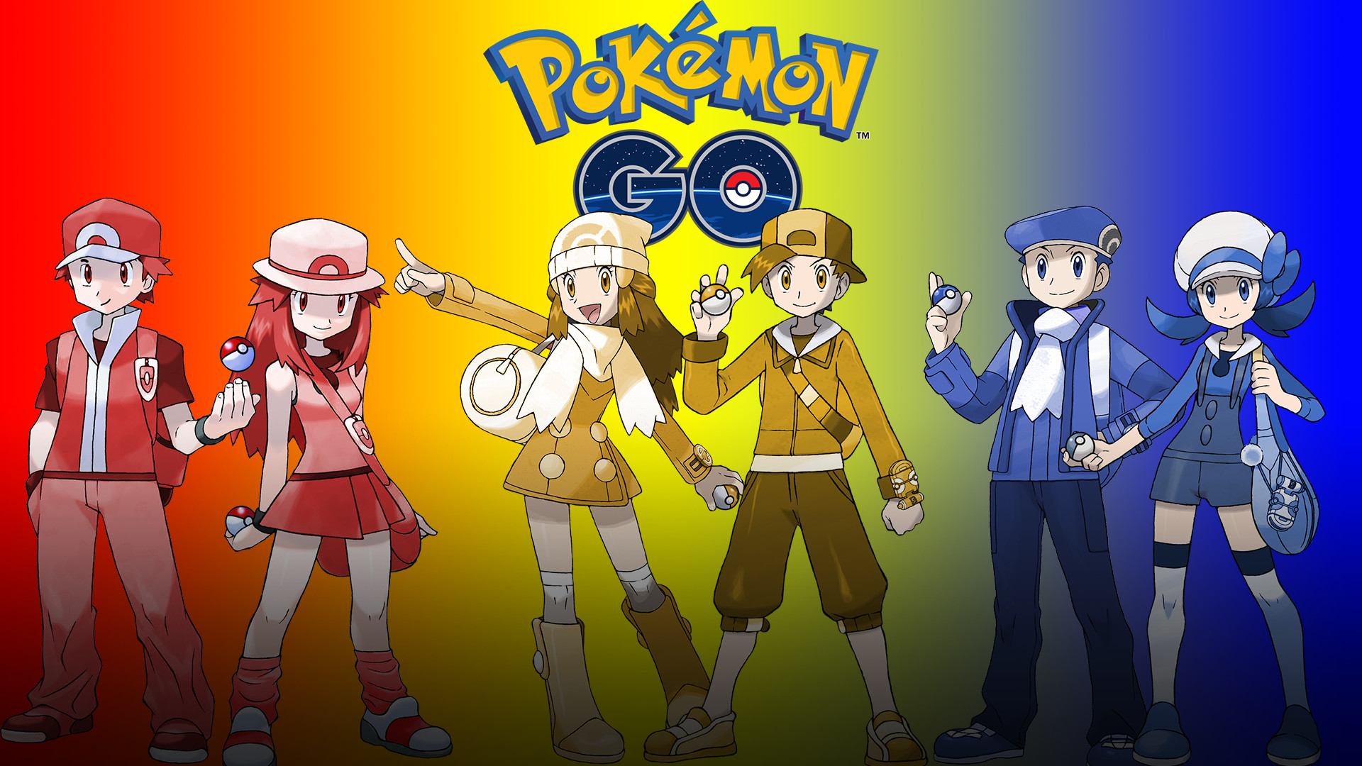 1920x1080 I Made A Desktop Wallpaper For Pokemon Go! So Here's A Little Present For  Your Computer As We Venture Towards July ...