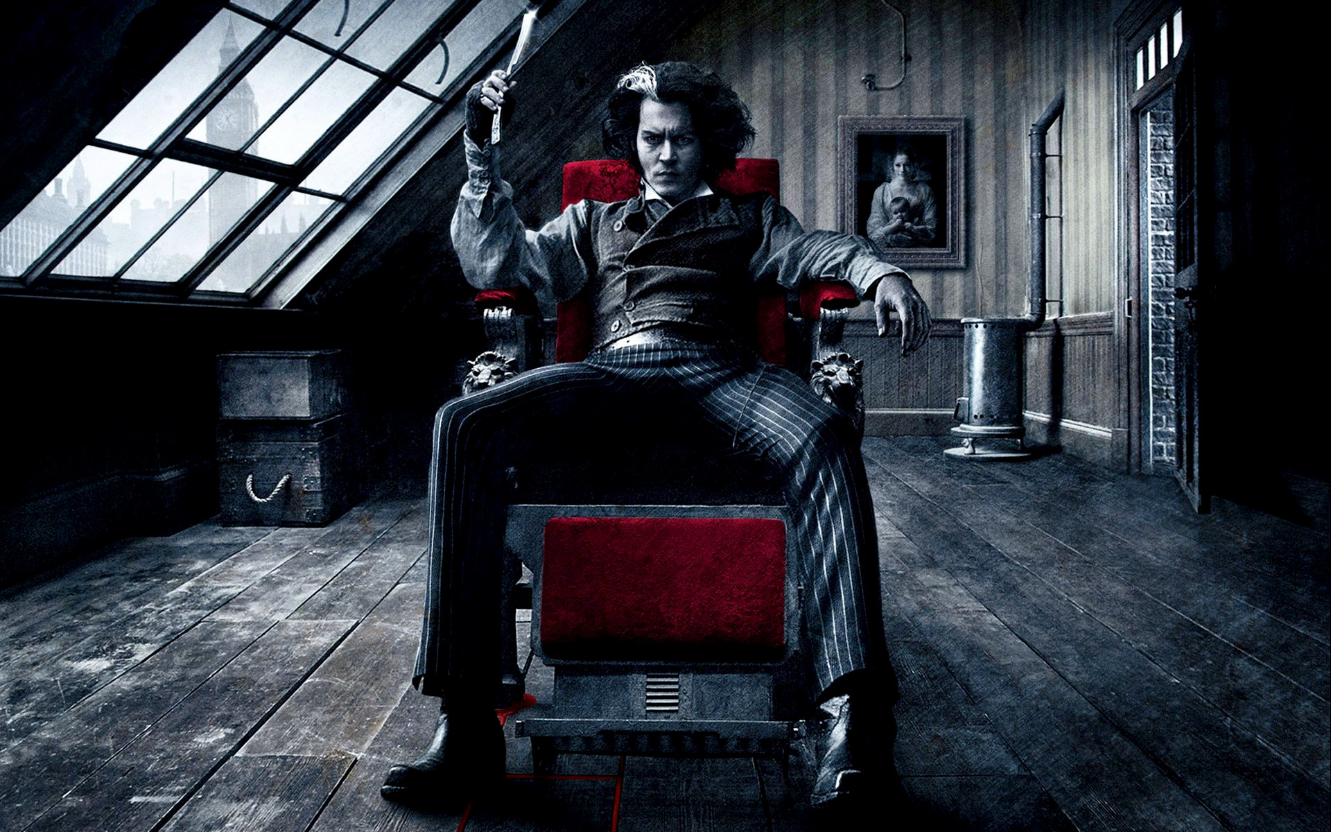 1920x1200 Movie - Sweeney Todd: The Demon Barber of Fleet Street in Concert Johnny  Depp Wallpaper