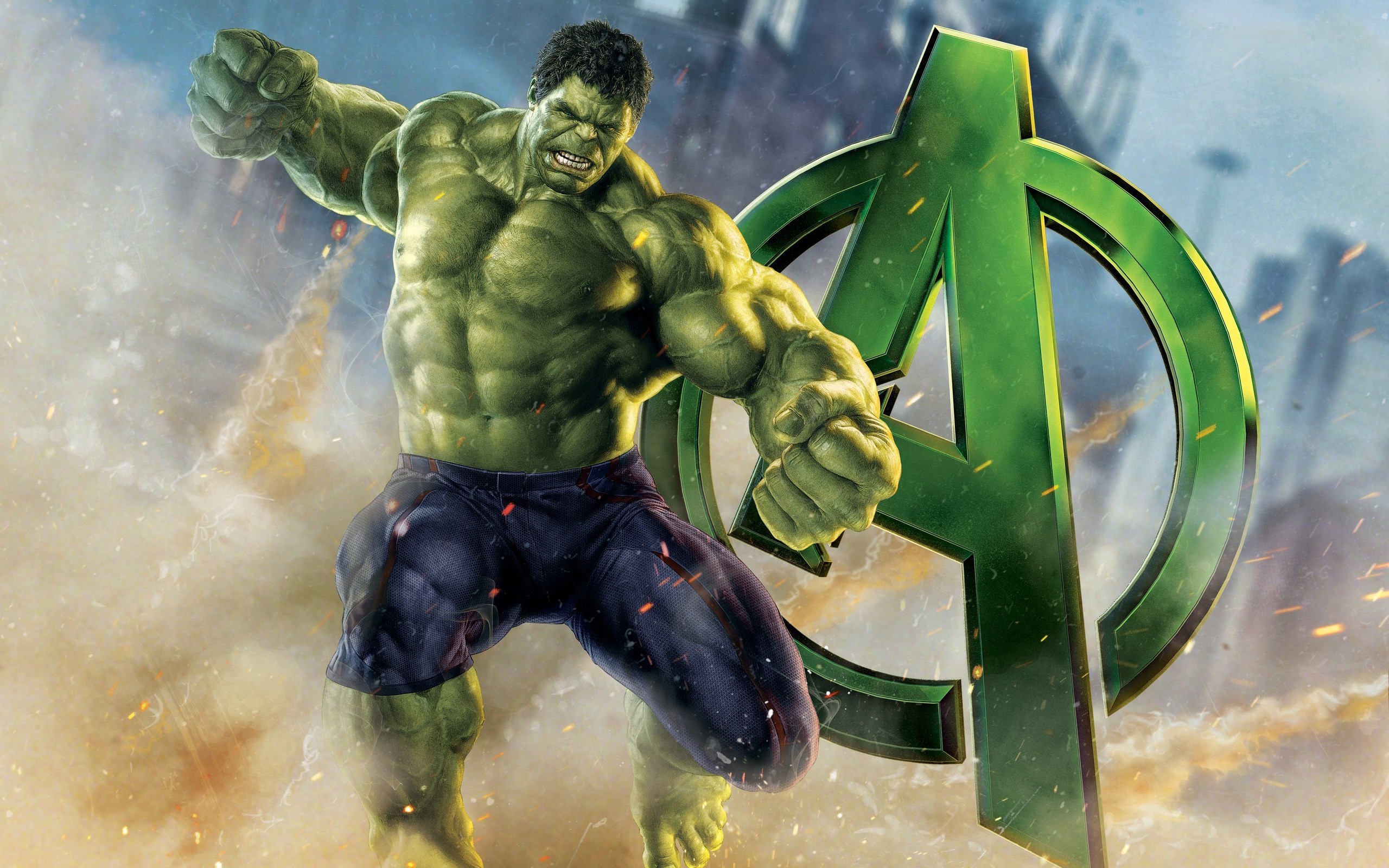 2560x1600 Avengers Hulk