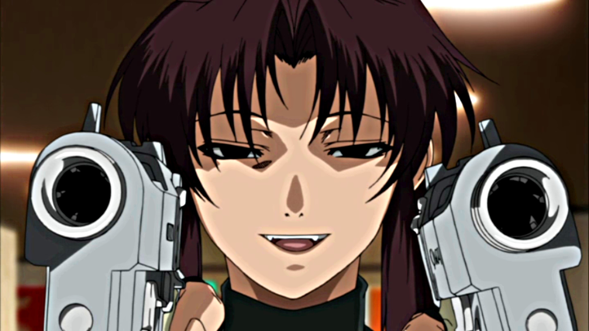 1920x1080 Badass Anime Characters would not be complete without Revy from Black  Lagoon. She loves her