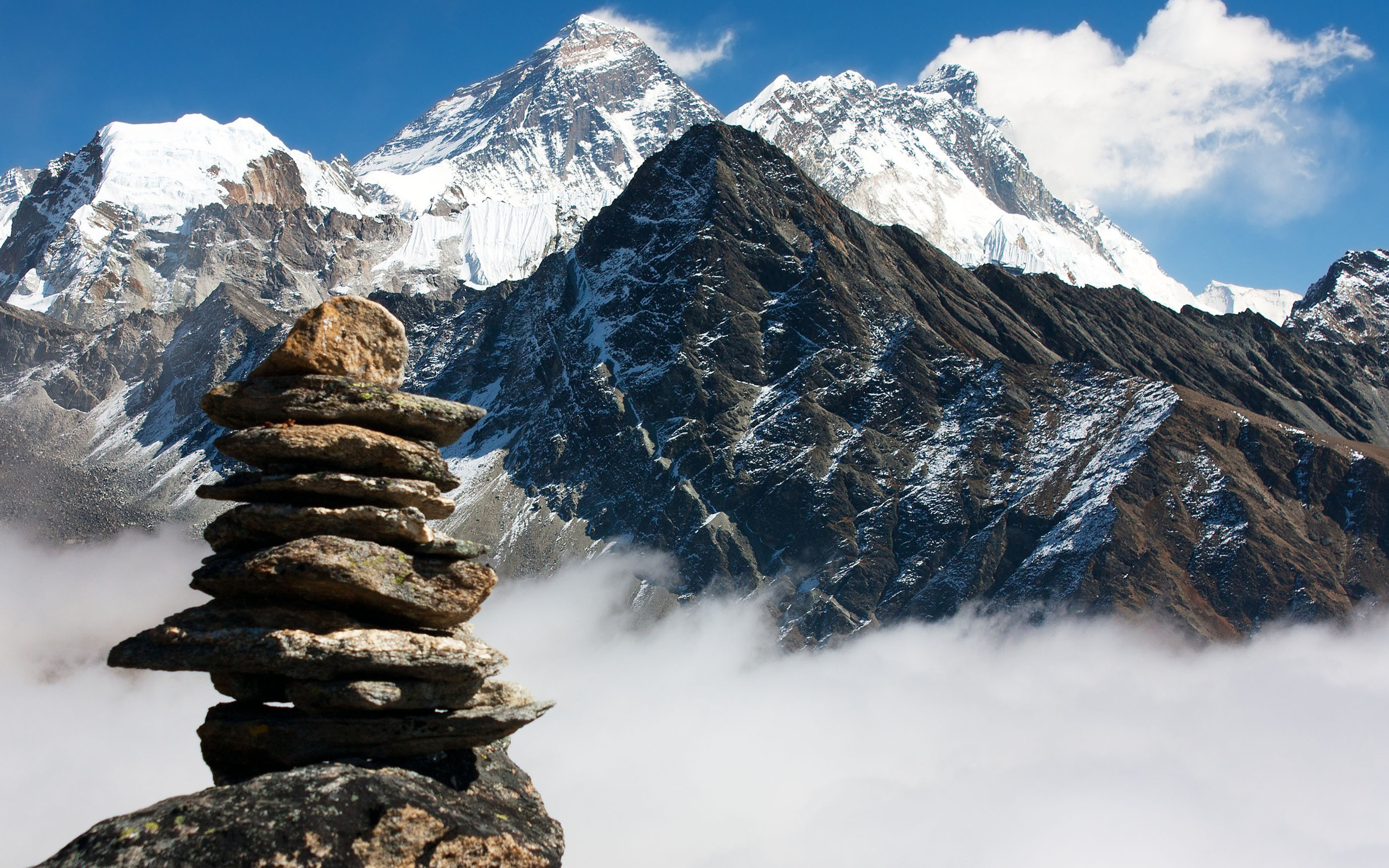 2560x1600 Chomolungma, Nepal, Mountain, The Himalayas, Everest