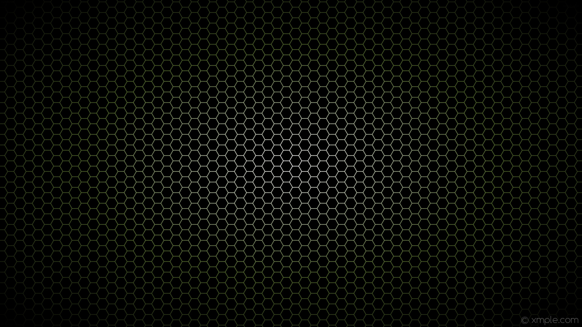 1920x1080 wallpaper black white glow gradient hexagon green dark olive green #000000  #ffffff #556b2f