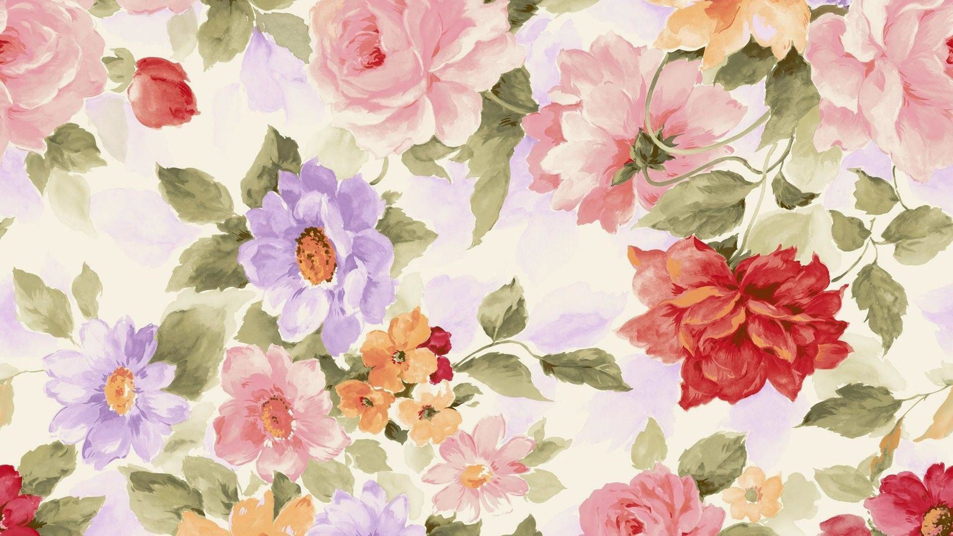 Watercolor Flowers Wallpaper (51+ images)