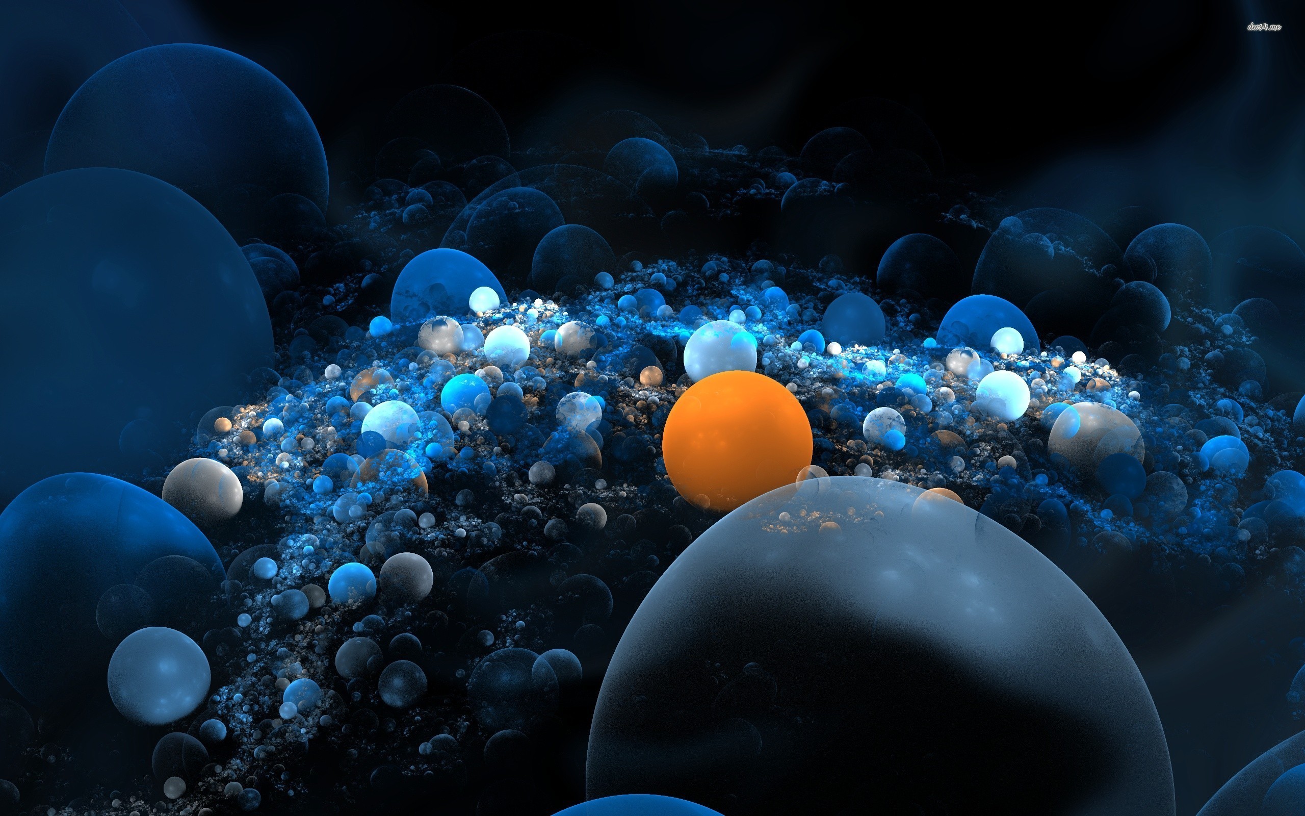 2560x1600 ... Sea of bubbles wallpaper ; more. 3D Â· Bubble