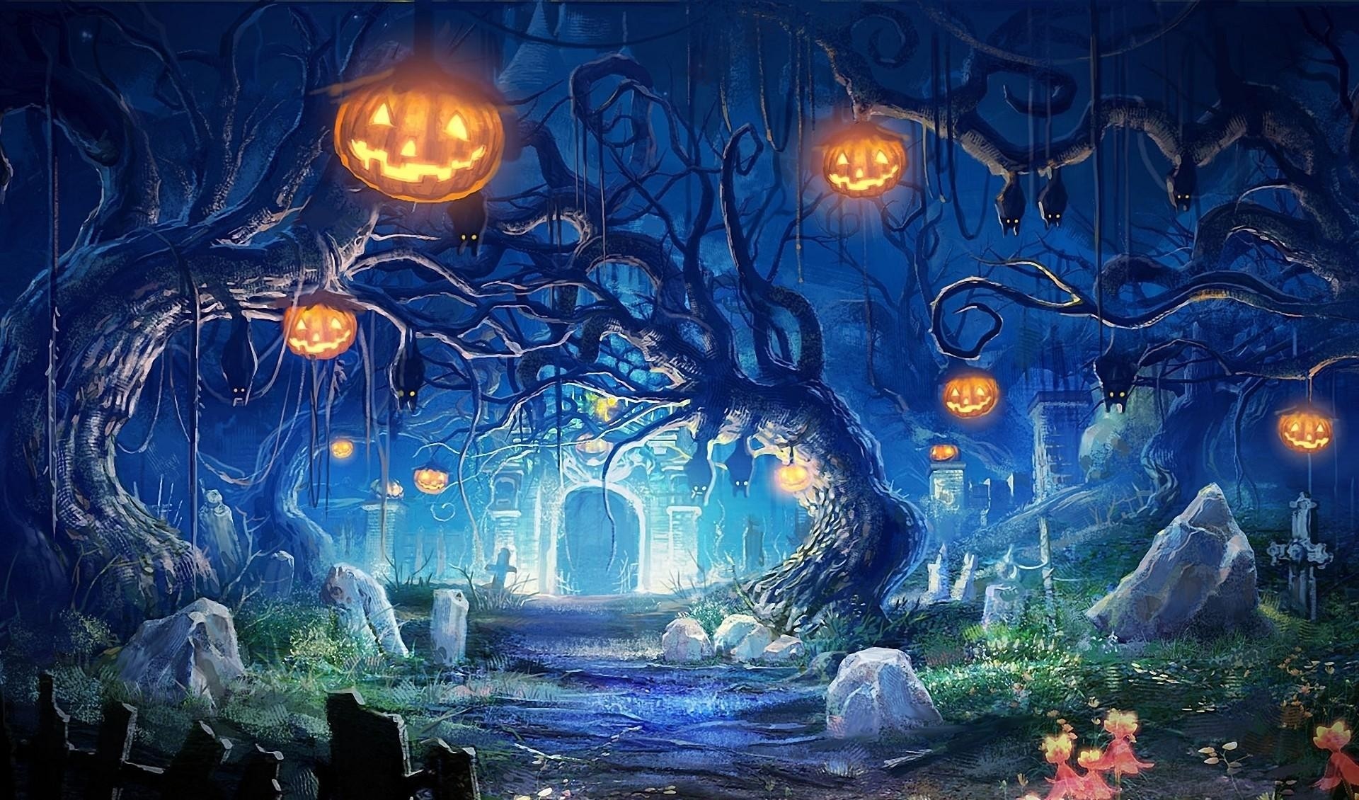 Anime Halloween Wallpaper (54+ images)