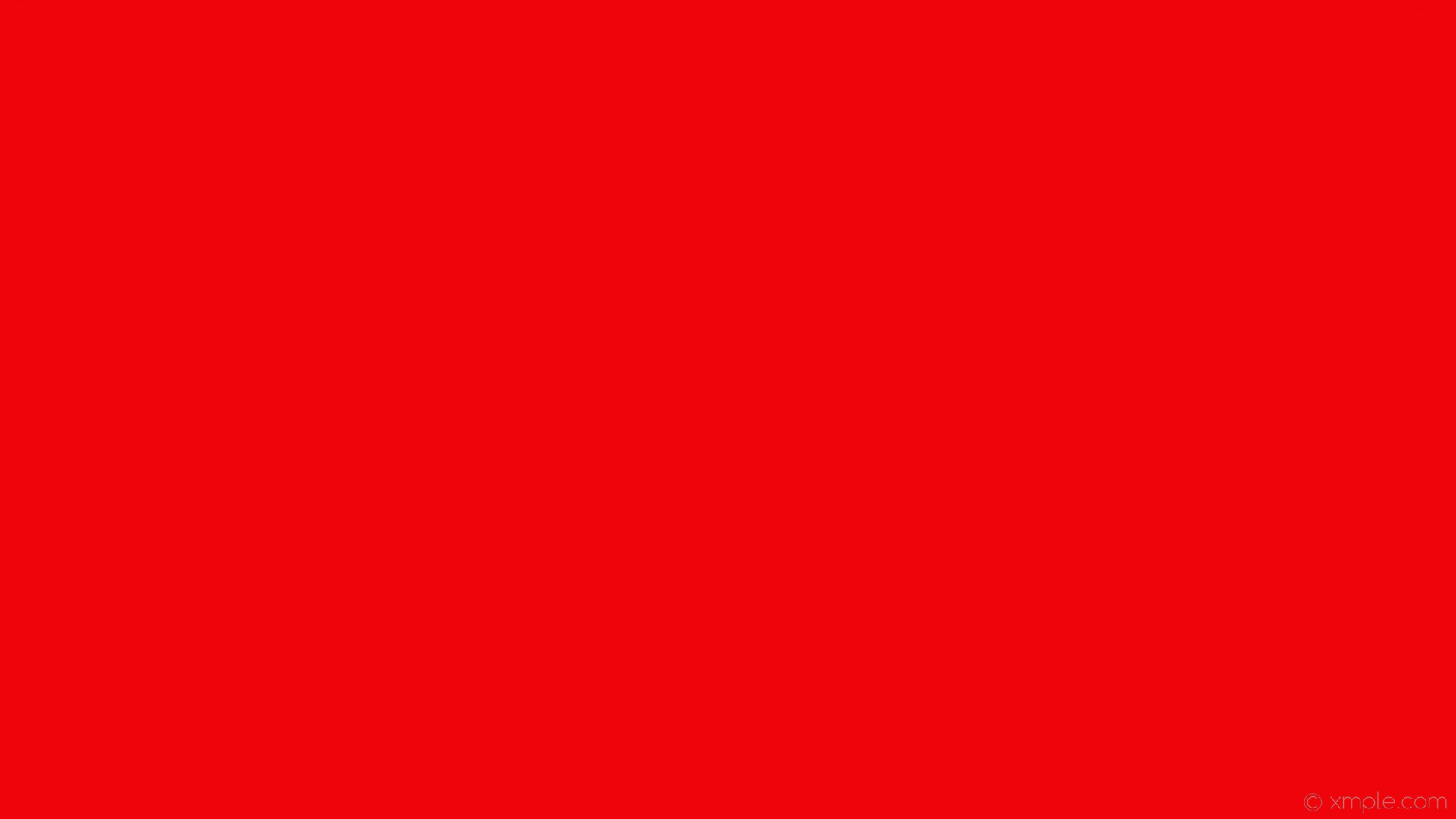 1920x1080 wallpaper plain solid color red one colour single #ee040a
