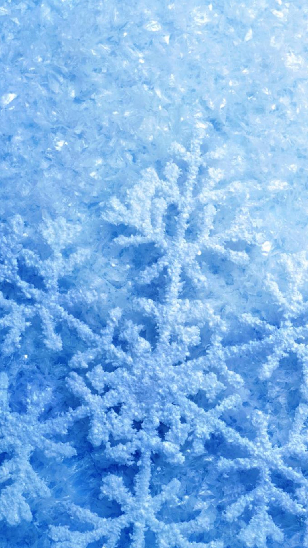 1080x1920 2014 Christmas snowflakes iPhone 6 plus wallpaper - natural, closeup