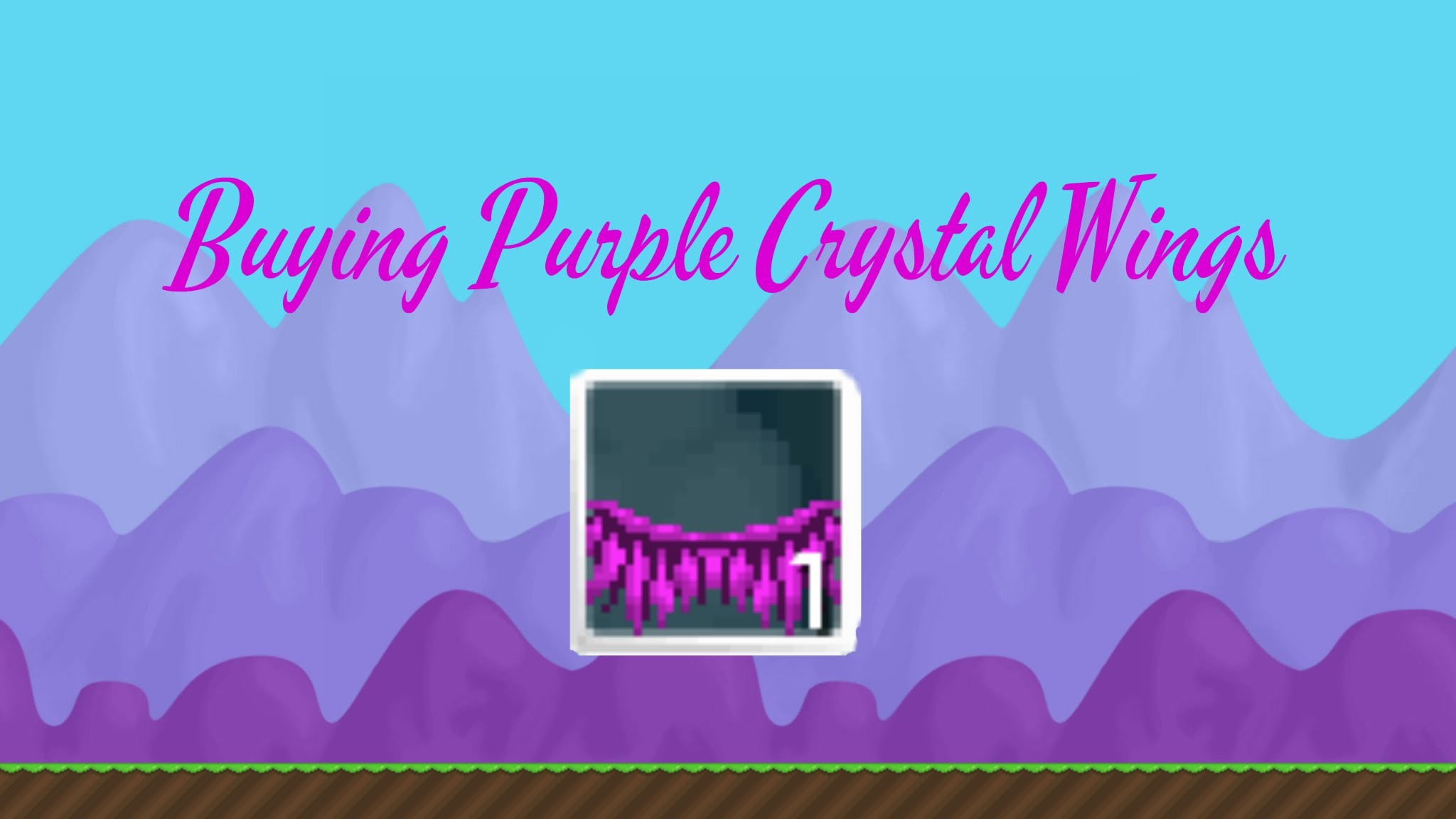 2048x1152 {Growtopia} Buying Crystal Wings - YouTube