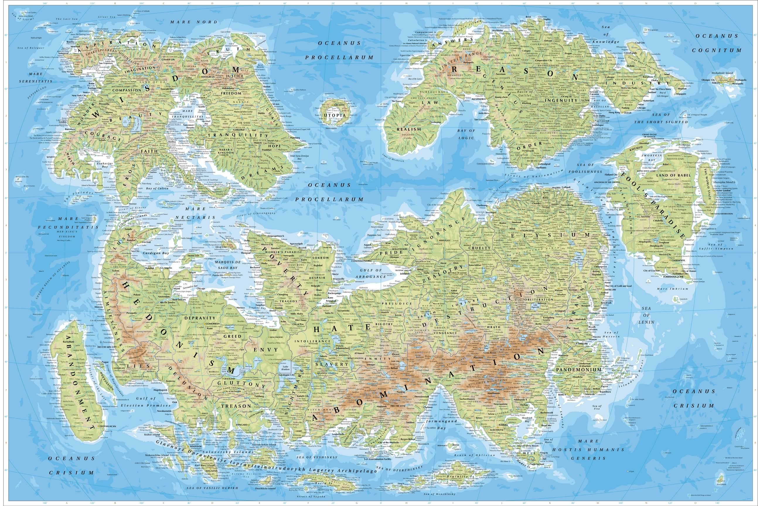 2587x1728 Earth Map Â· HD Wallpaper | Background ID:13598