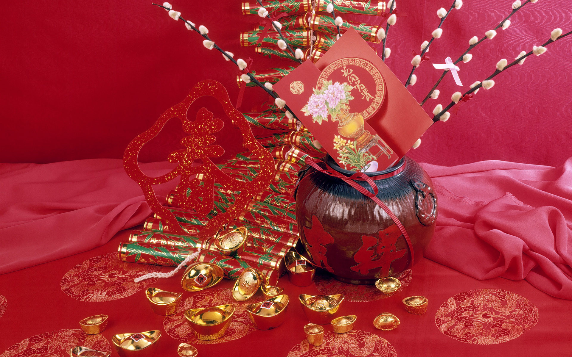 1920x1200 High definition Chinese New Year Wallpaper