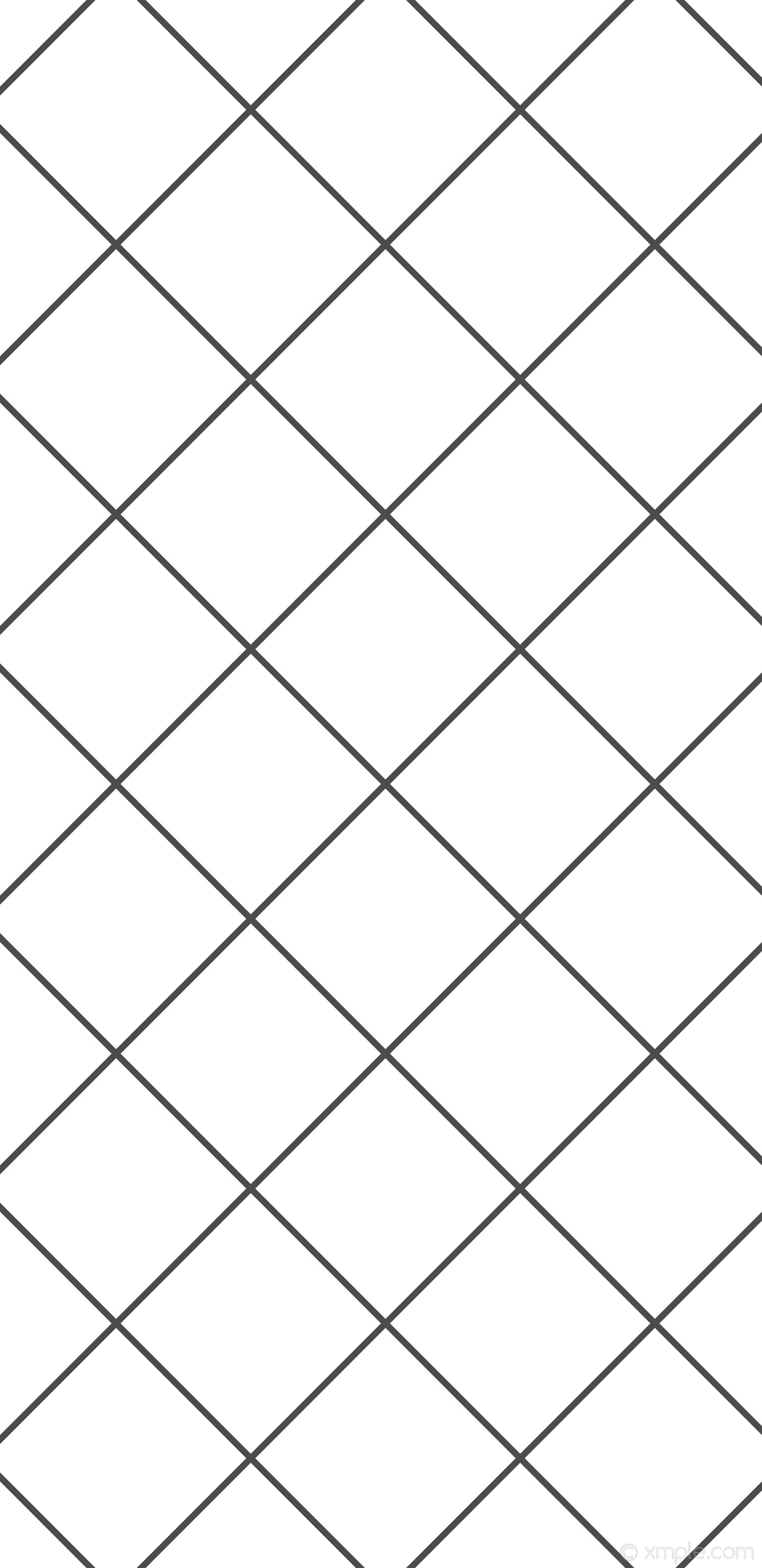 1440x2960 wallpaper graph paper black white grid #ffffff #000000 45Â° 12px 360px