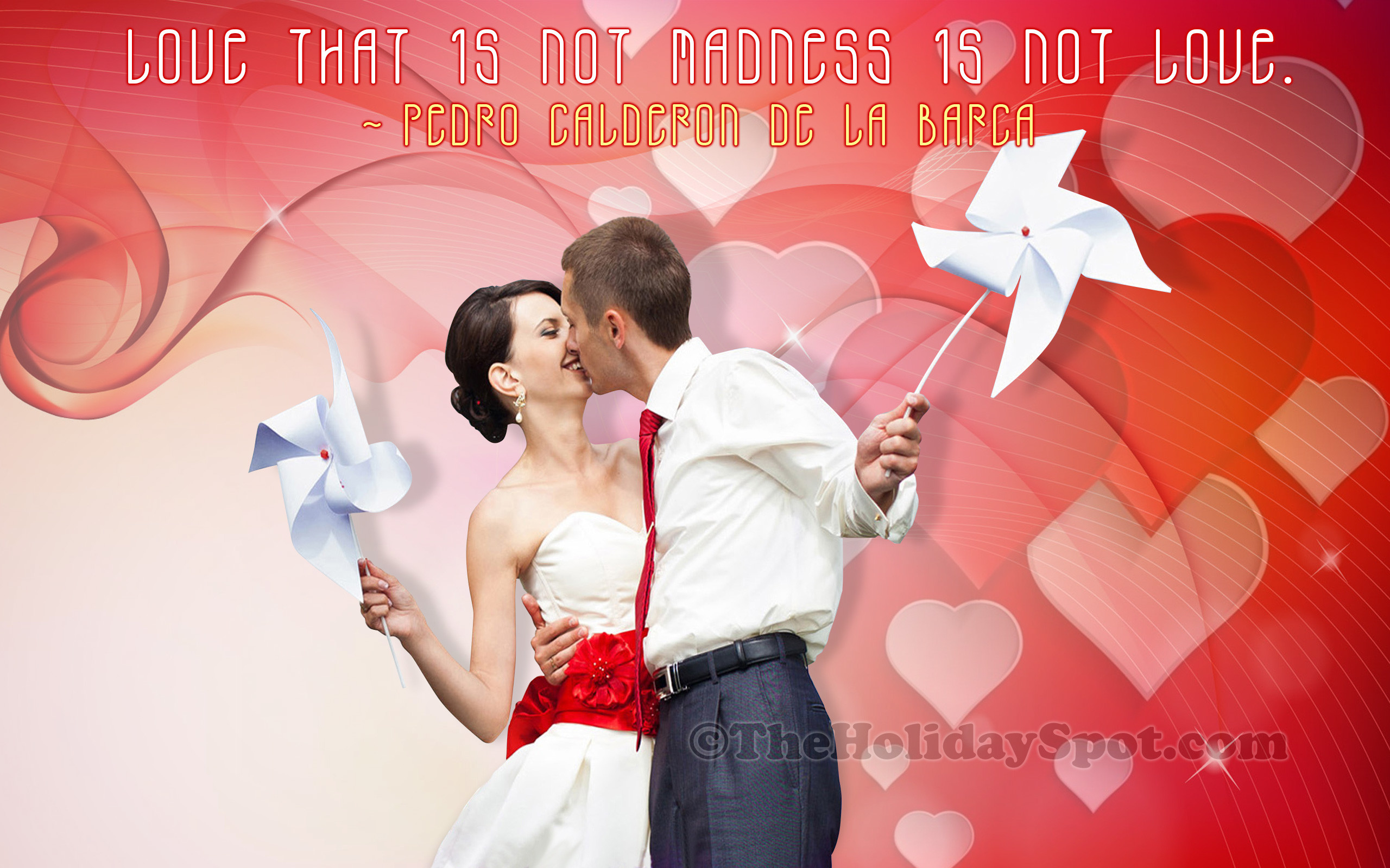 2560x1600 Valentine's Day Wallpaper of Love and Madness
