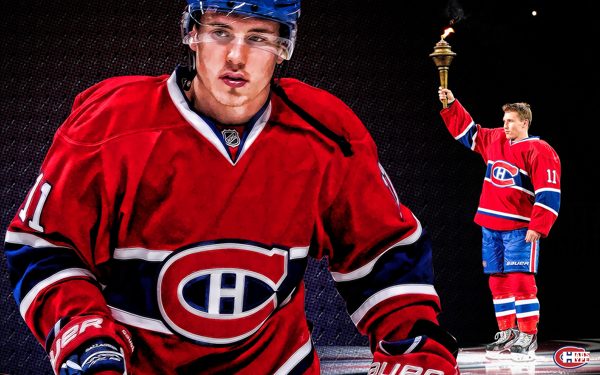 1920x1200 Brendan Gallagher. He used this for his personal Twitter Account. Montreal  CanadiensHd WallpaperHockeyHe ...