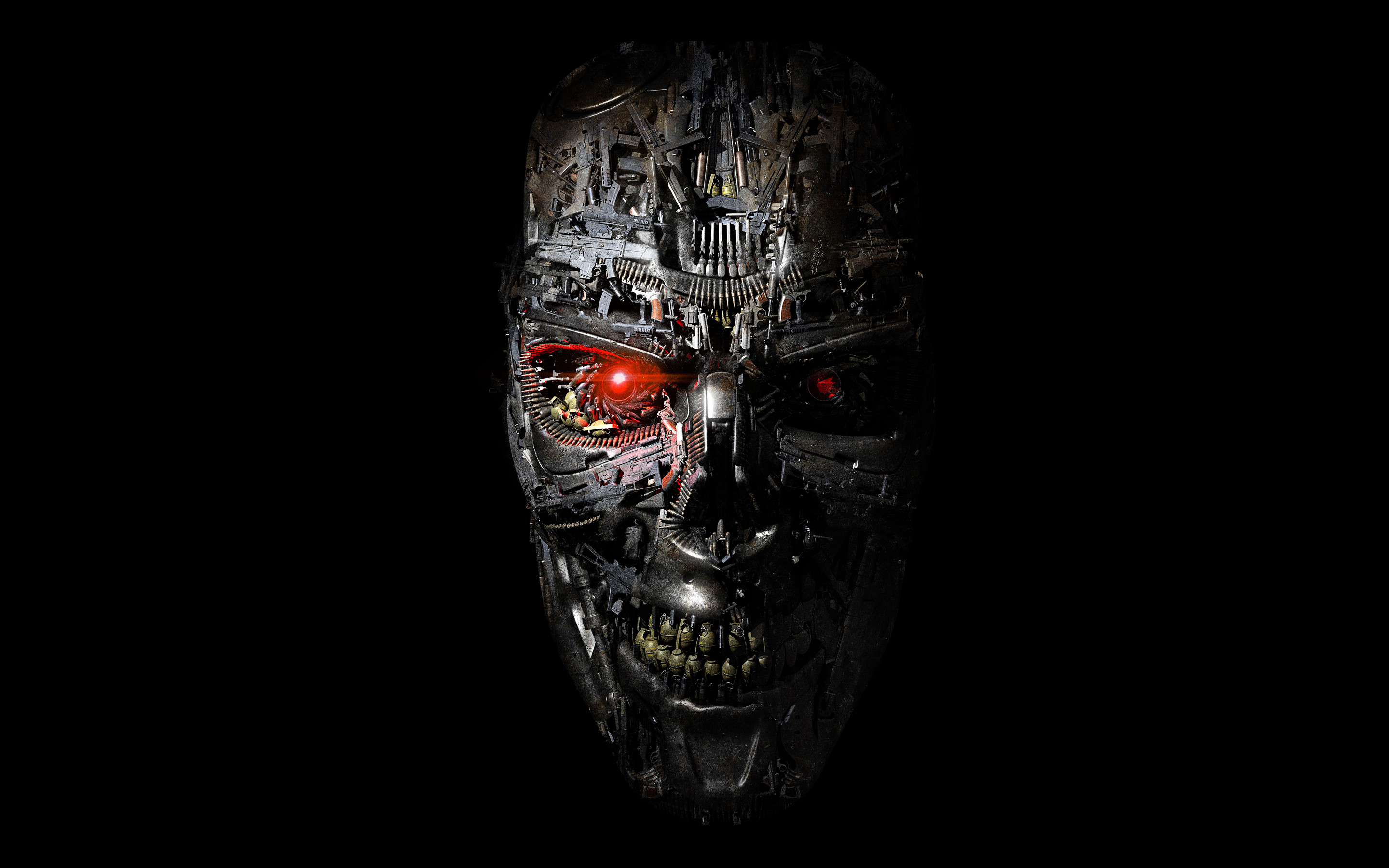 2880x1800 Tags: Terminator Robot Genisys