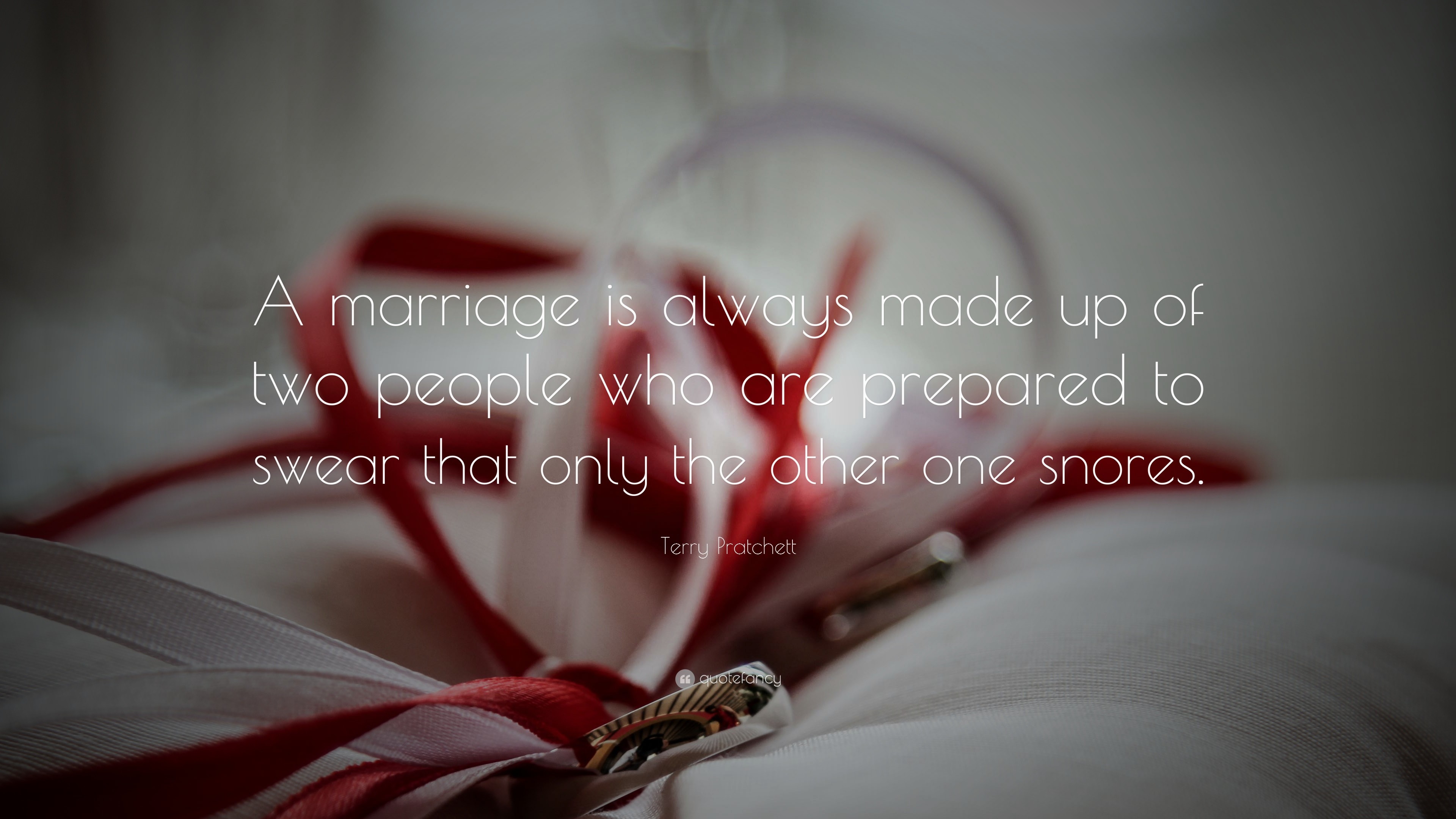 3840x2160 Marriage Quotes: “A marriage is always made up of two people who are  prepared