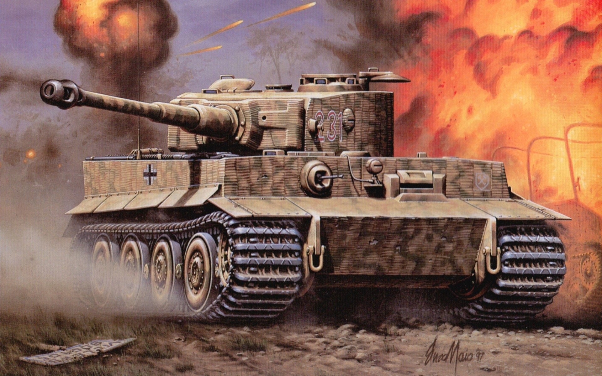 1920x1200 Tiger Tank 322794