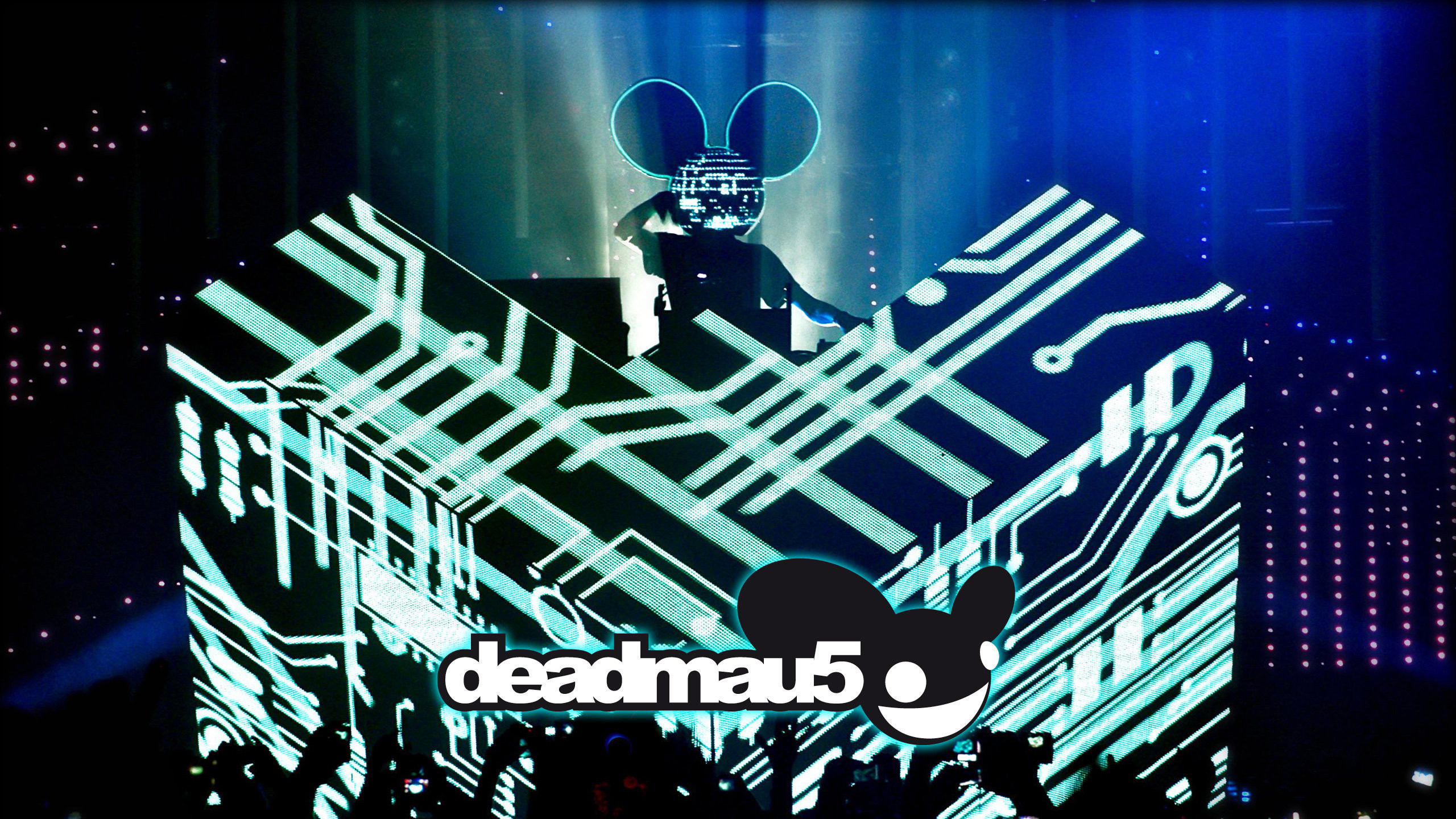 2560x1440 Deadmau5 DJ Booth Wallpaper