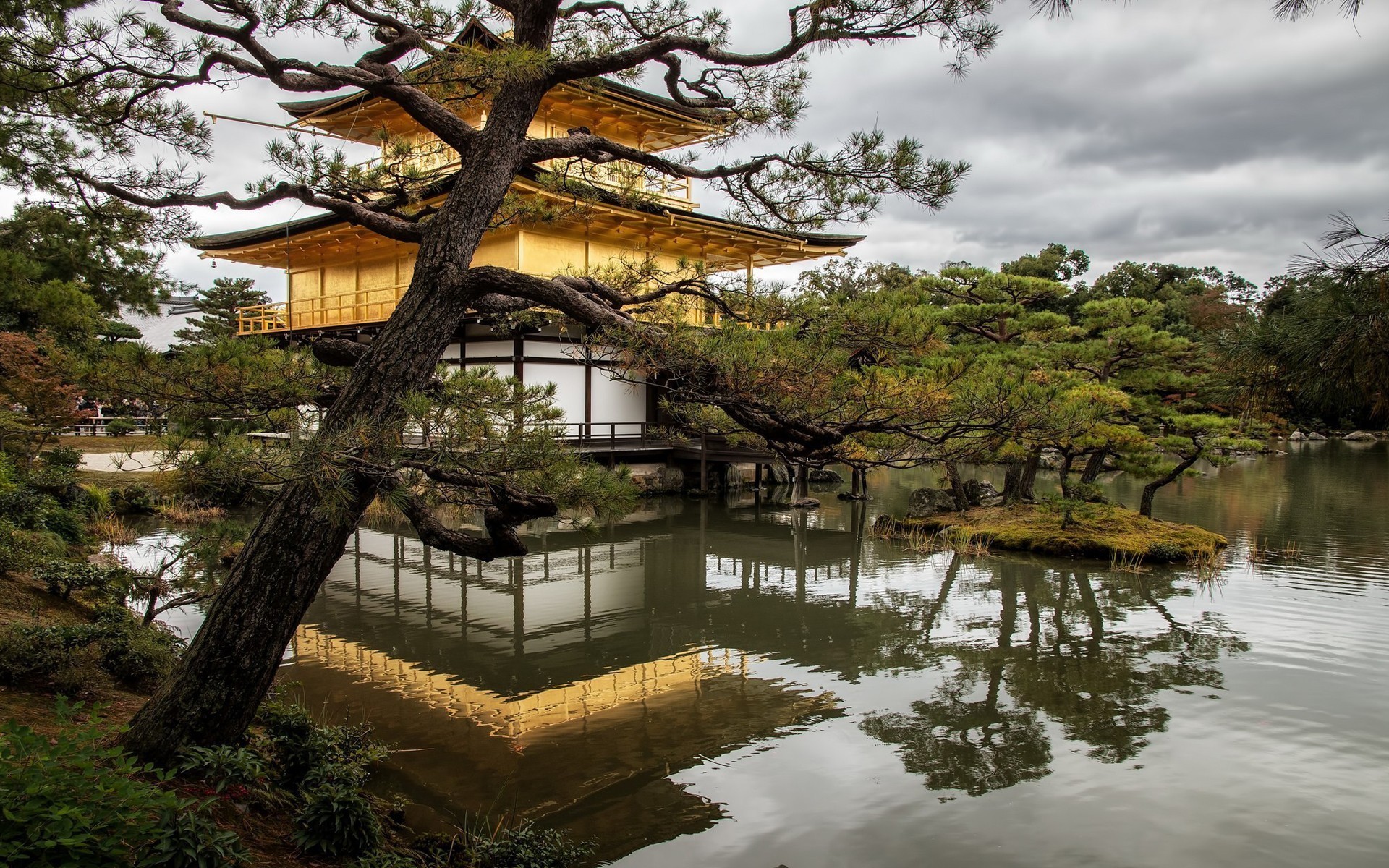 1920x1200 Kyoto, Japan, Temple, Nature, Landscape Wallpapers HD / Desktop and Mobile  Backgrounds