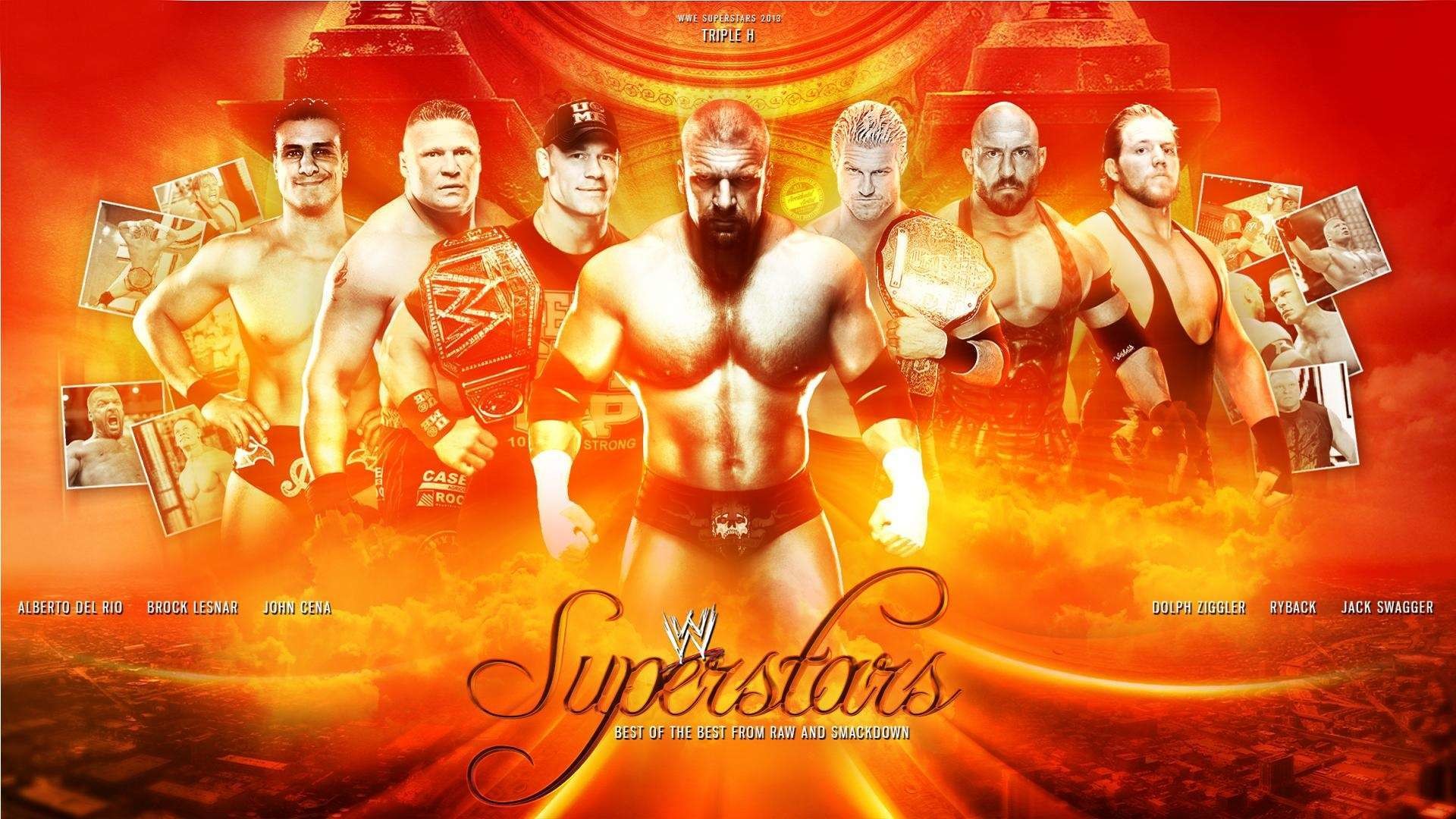 1920x1080 Wallpaper: WWE Superstars Wallpaper HD 1080p. Upload at October 31 .