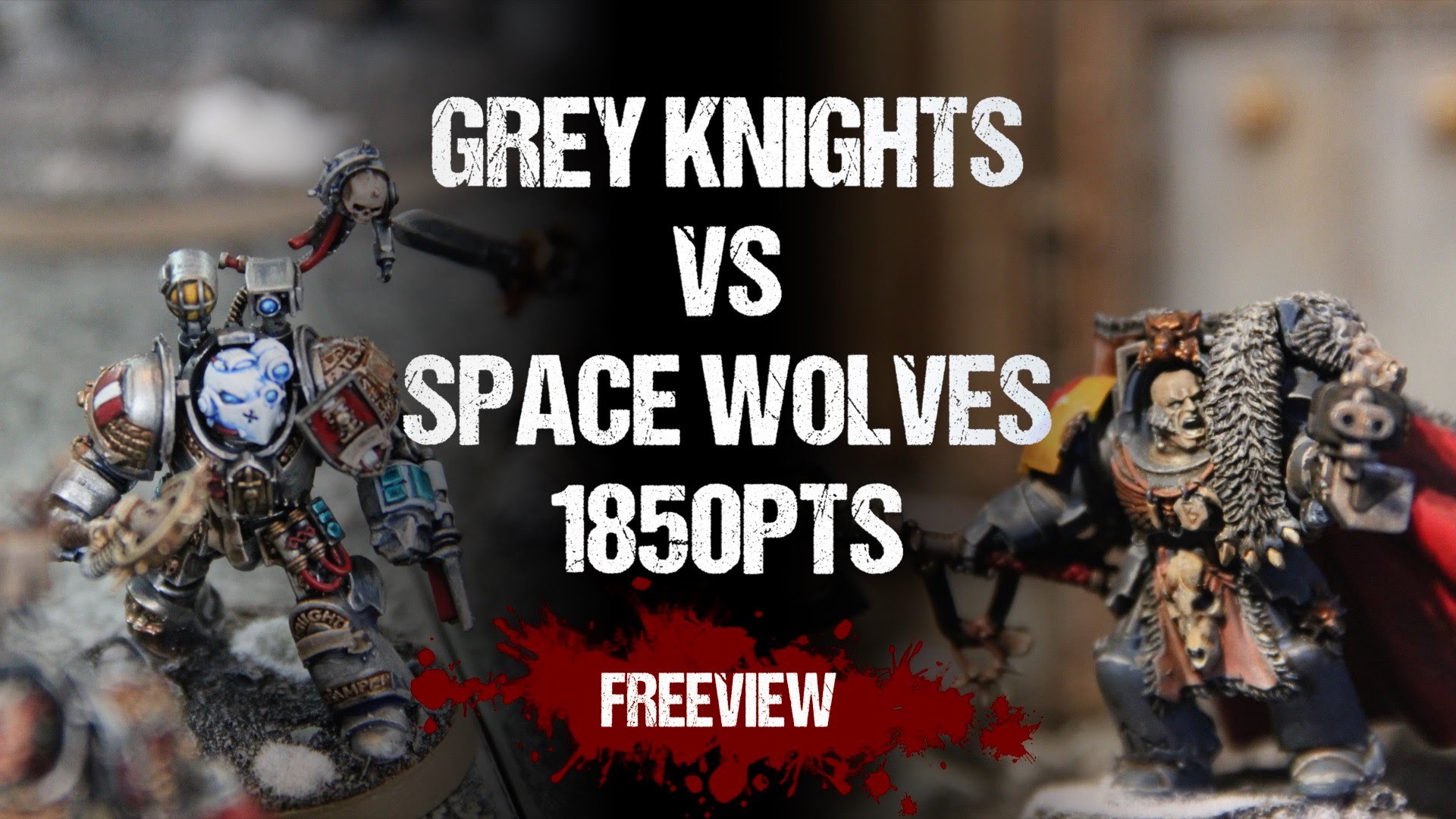 1920x1080 Warhammer 40,000 Battle Report: Grey Knights vs Space Wolves 1850pts -  YouTube