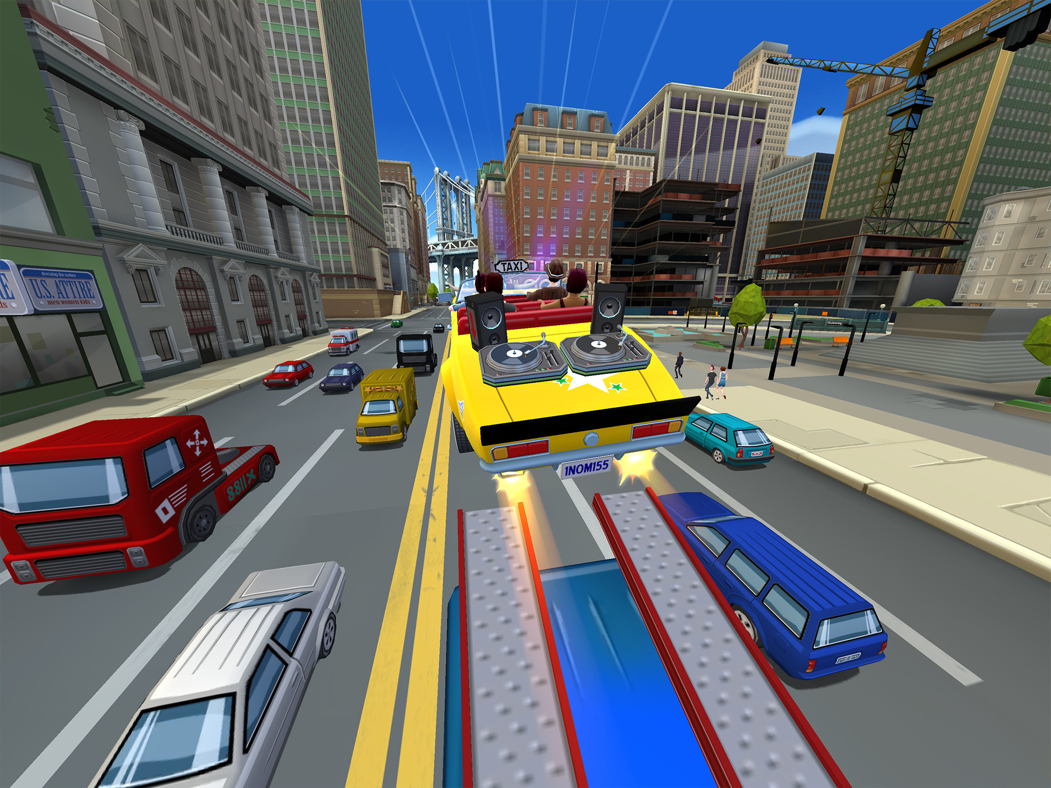 2048x1536 Crazy Taxi City Rush receives a soft-launch on the Canadian App Store ...
