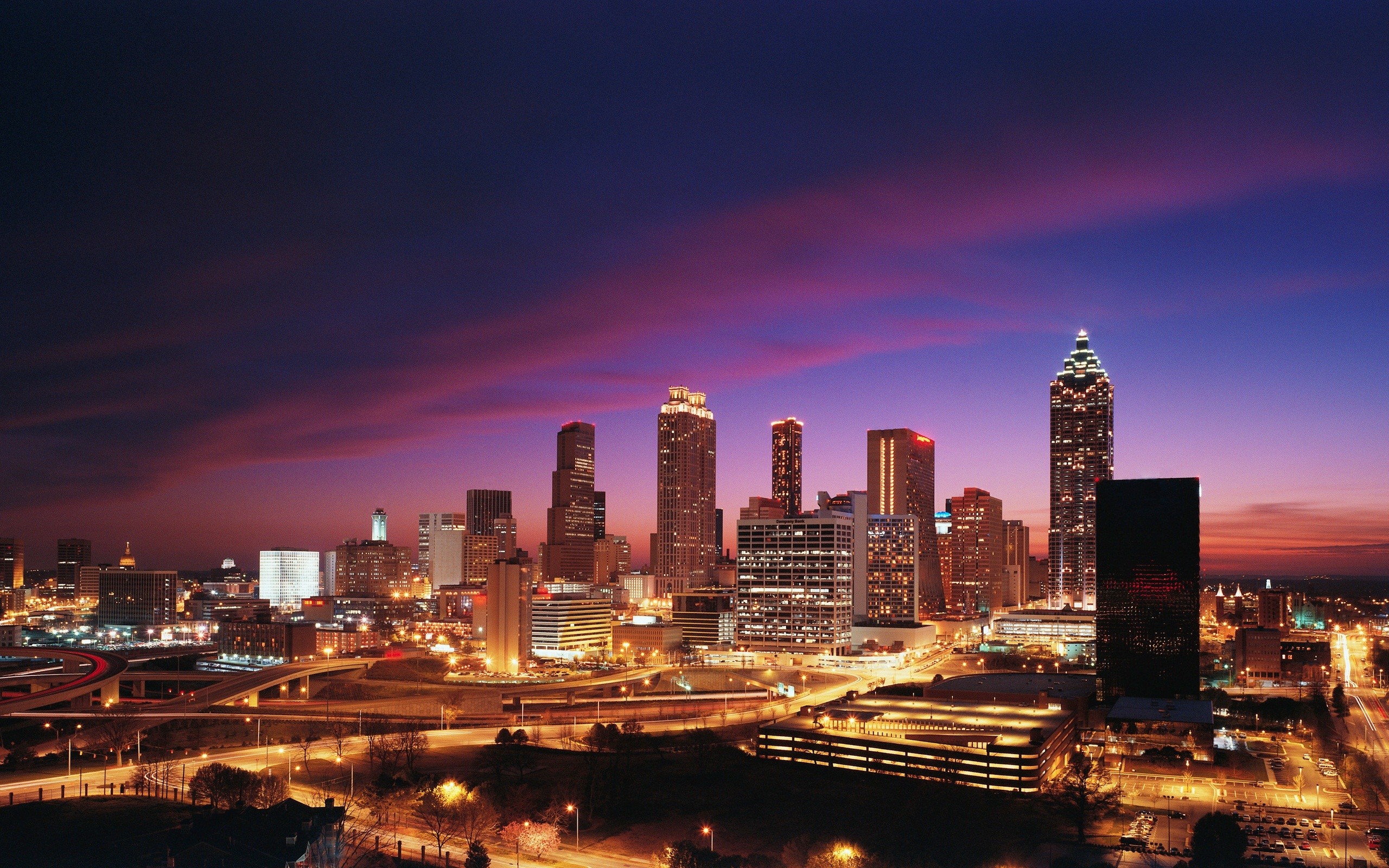 2560x1600 Atlanta Skyline