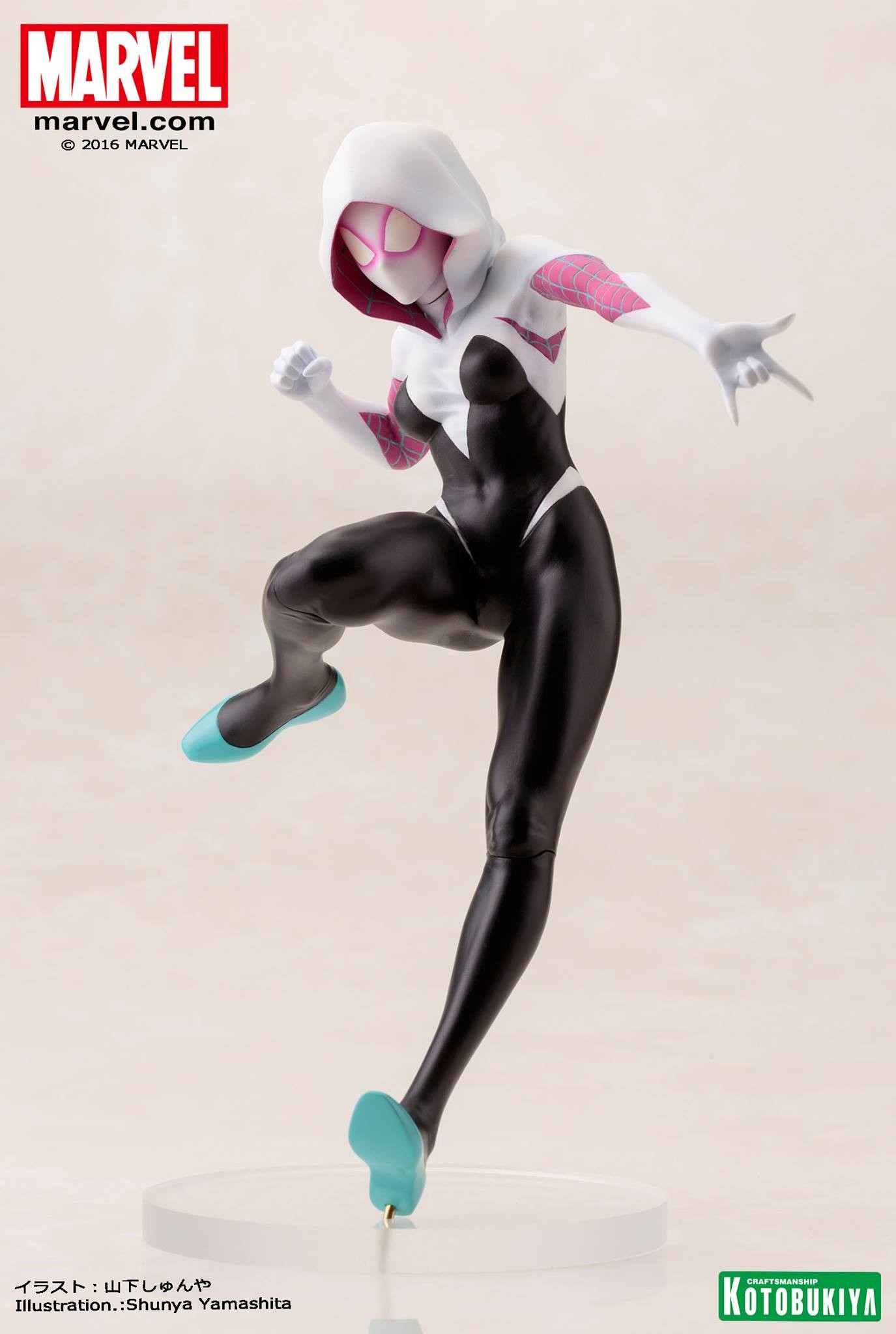 1375x2048 First Official Look at Spider-Gwen and Harley Quinn Bishoujo Statues - The  Toyark - News