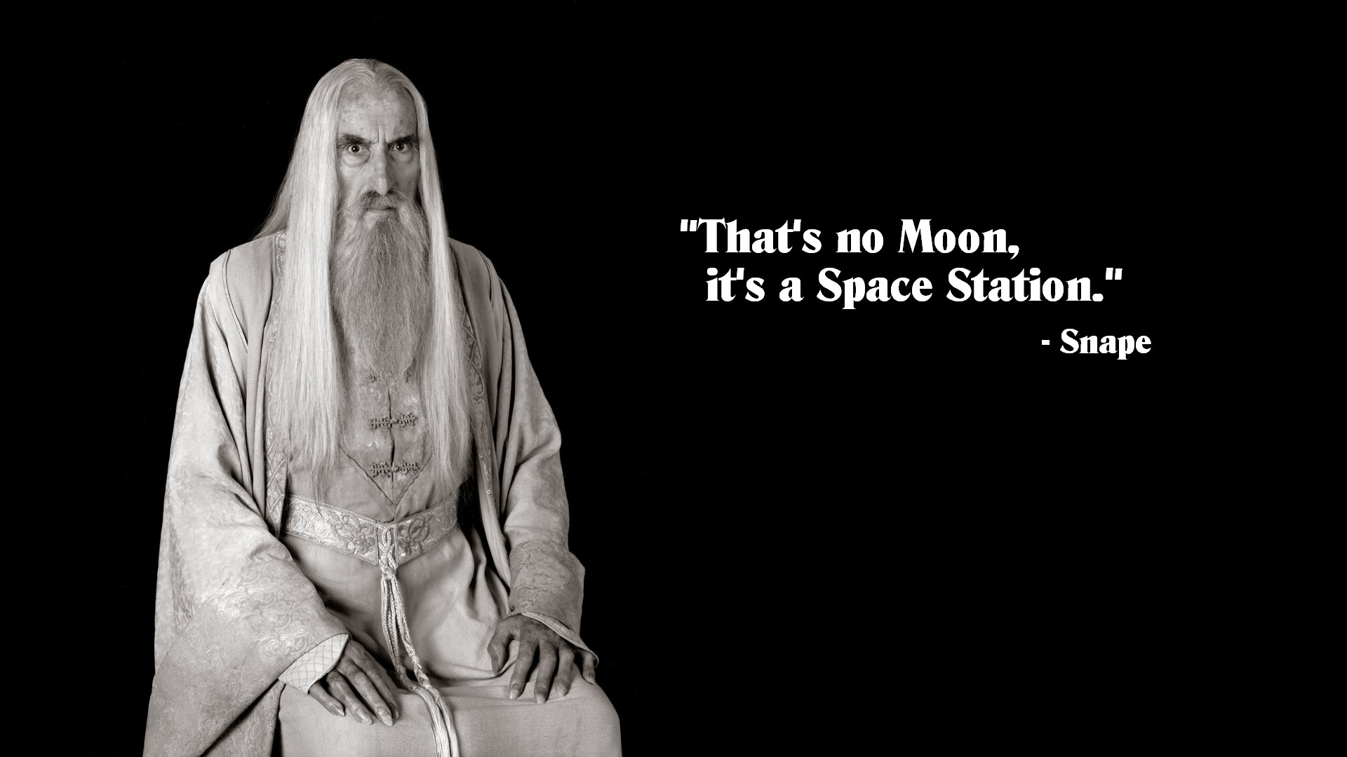 1920x1080 Quotes Harry Potter Saruman Star Wars Lord Rings Black Funny Movies #quotes  #wallpapers #