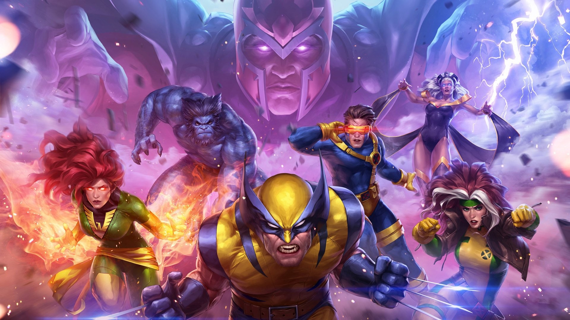 1920x1080 Wolverine, Beast (Henry McCoy), Ororo Monroe, Magneto, Jean Grey, Rogue (X  men), Cyclops Wallpapers HD / Desktop and Mobile Backgrounds