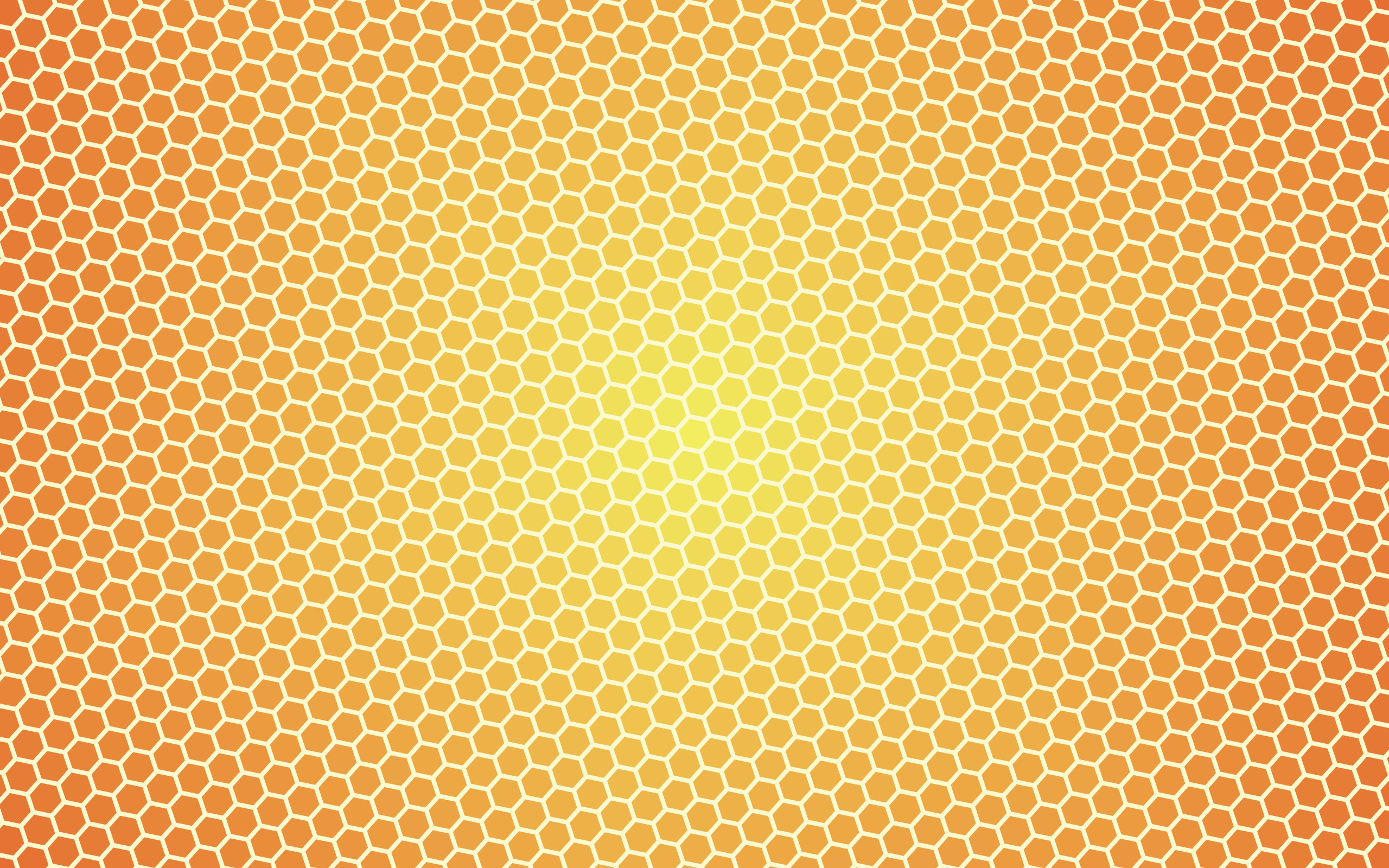 2560x1600 Hexagon Widescreen Wallpaper