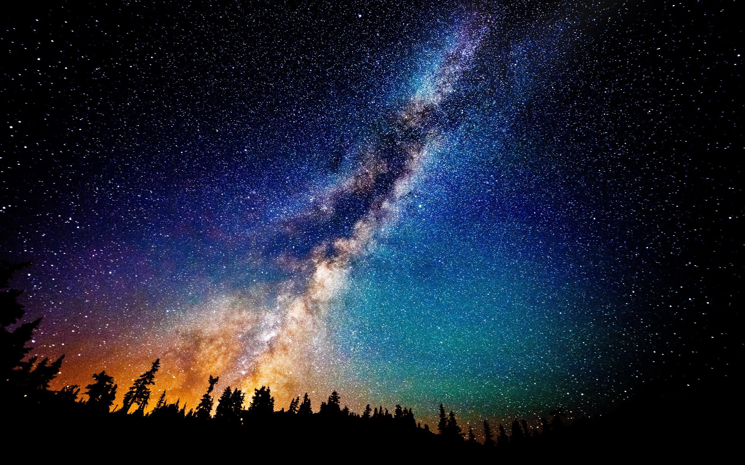 2560x1600 Sci Fi - Milky Way Wallpaper