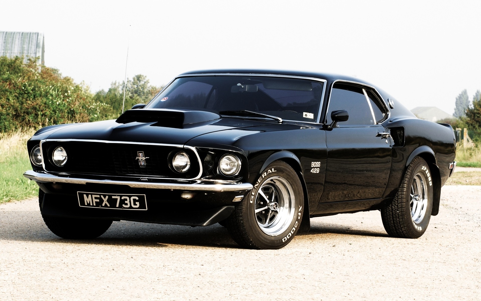 1920x1200 black classic mustang cars images | Desktop Exchange Â» Car pictures Â» Ford  Mustang wallpapers