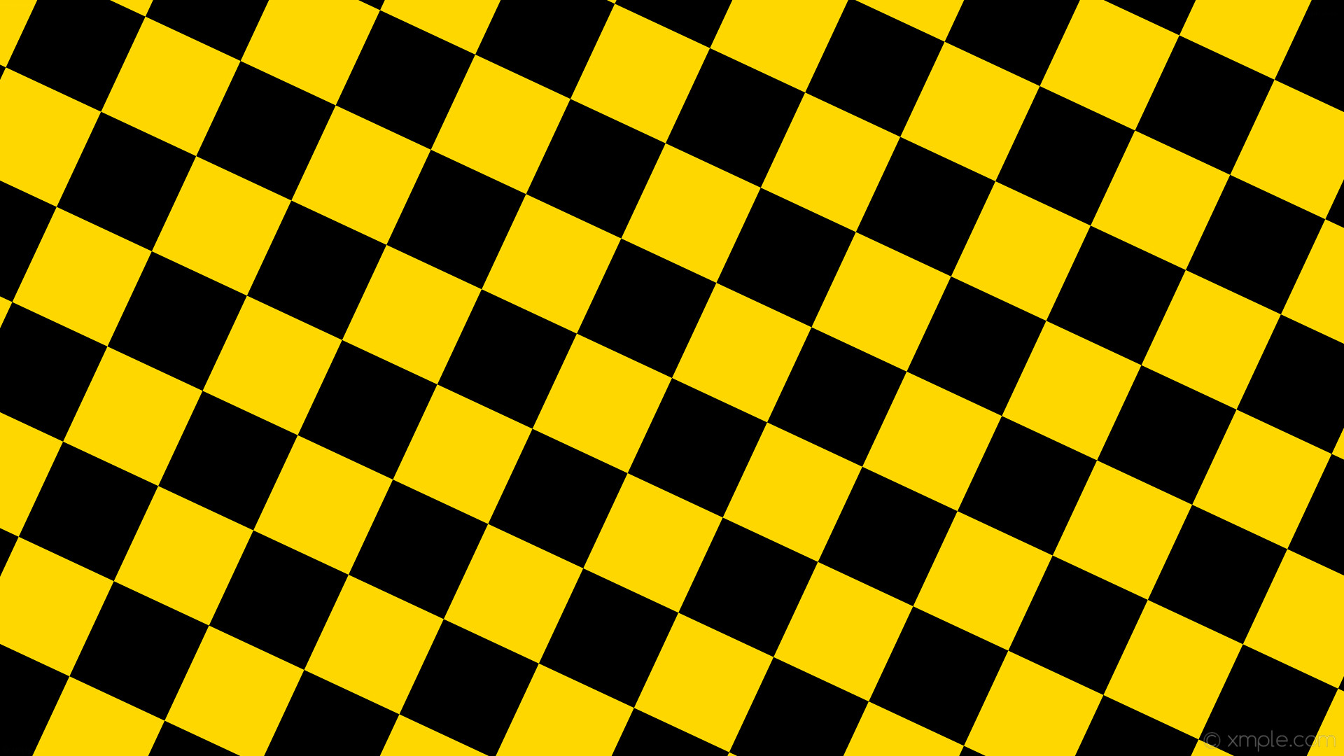1920x1080 wallpaper yellow checkered squares black gold #ffd700 #000000 diagonal 65Â°  150px