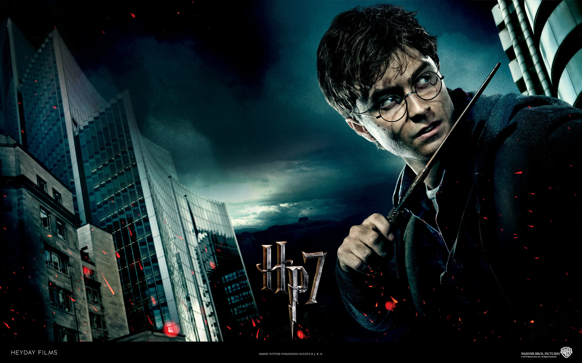 1920x1200 Harry Potter from Harry Potter and the Deathly Hallows movie wallpaper
