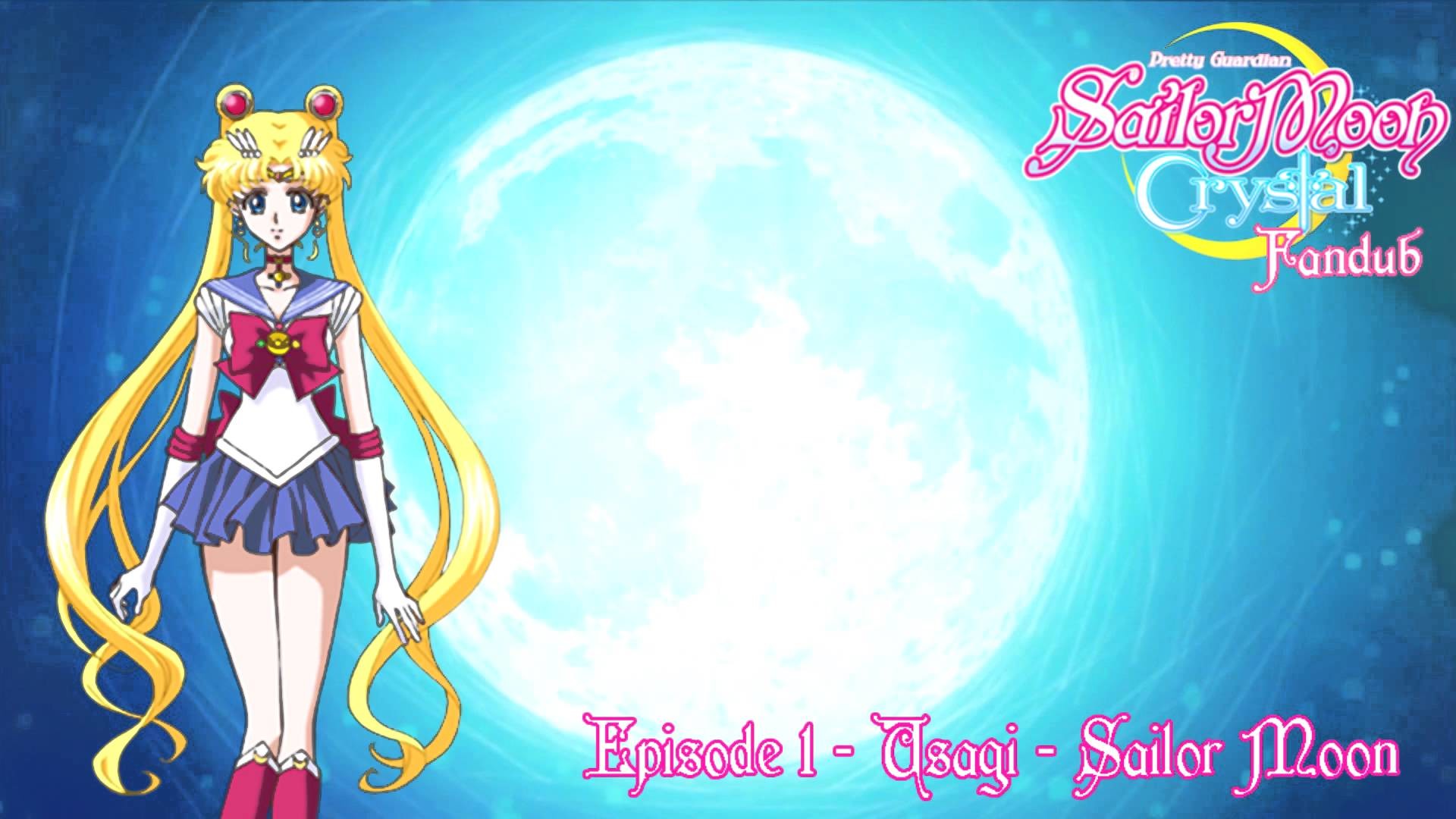 1920x1080 Sailor Moon Crystal English Fandub Episode 1 (HD)
