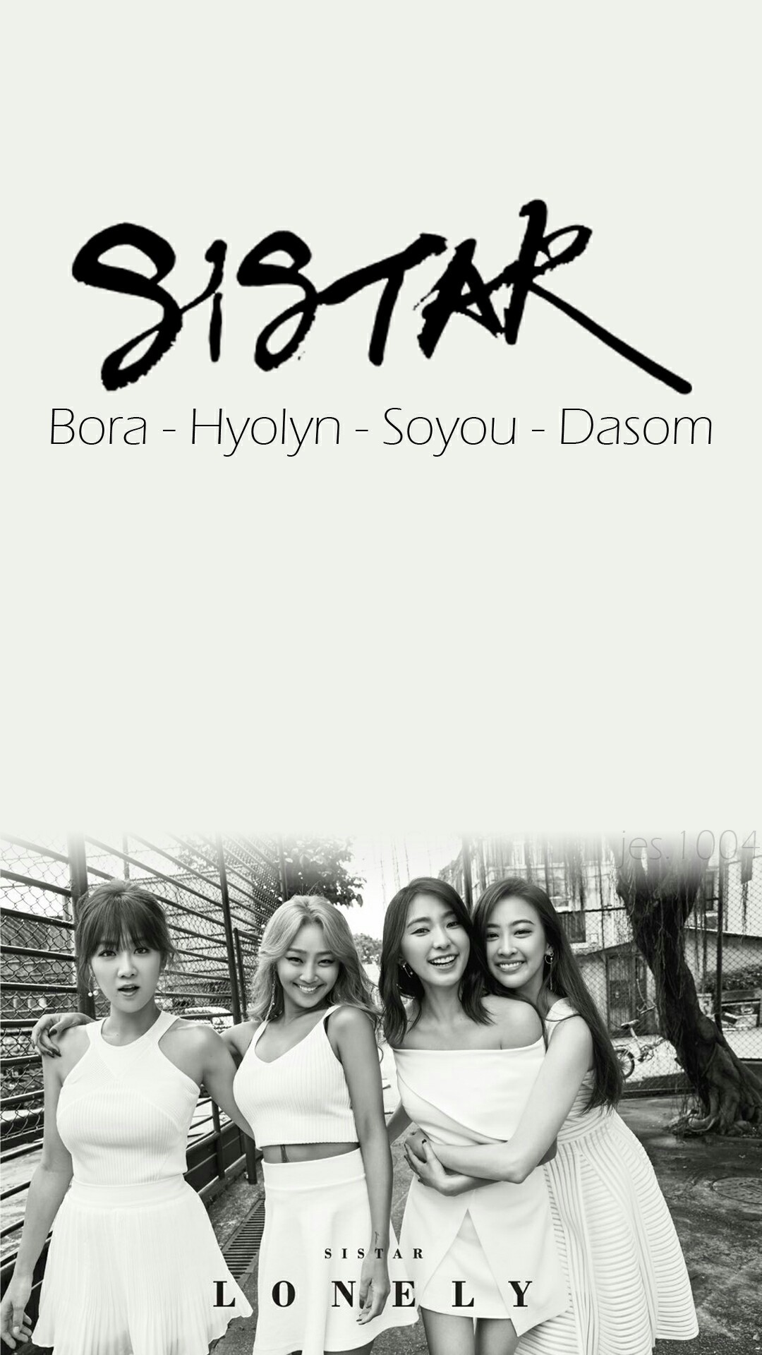 1080x1920 SISTAR Wallpaper || pls take out with full credits #soyou #hyolyn #bora
