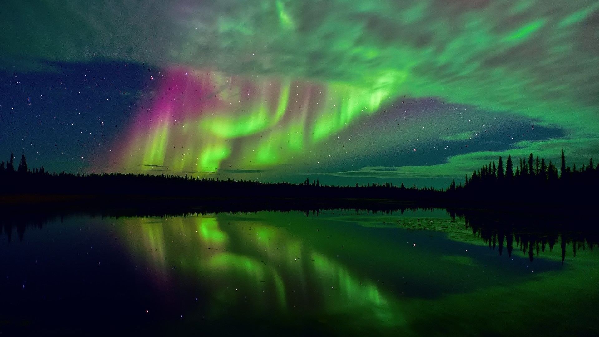 1920x1080 Aurora Borealis Northern Lights HD Wallpaper