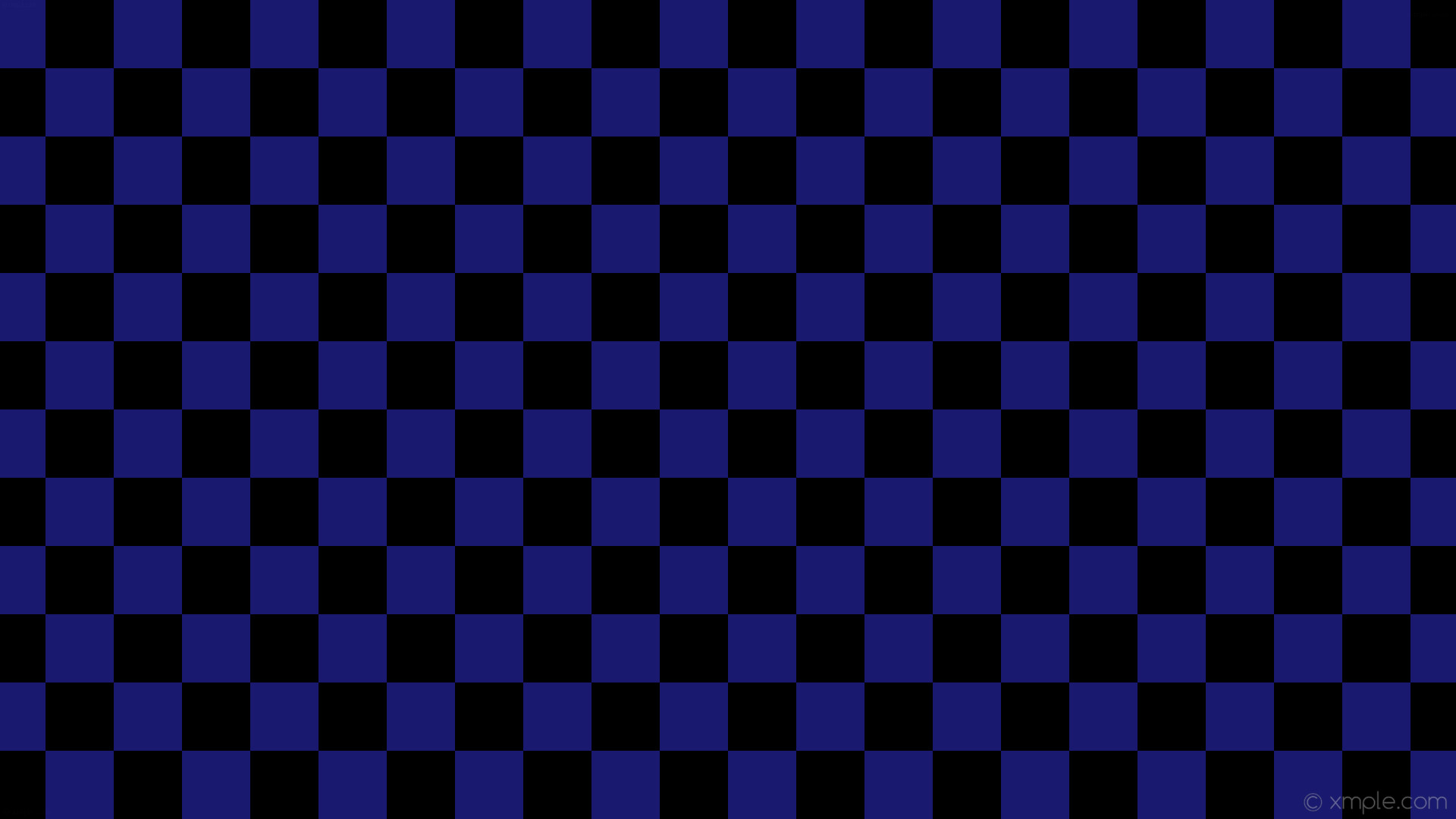 1920x1080 wallpaper black blue checkered squares midnight blue #000000 #191970  diagonal 0Â° 90px