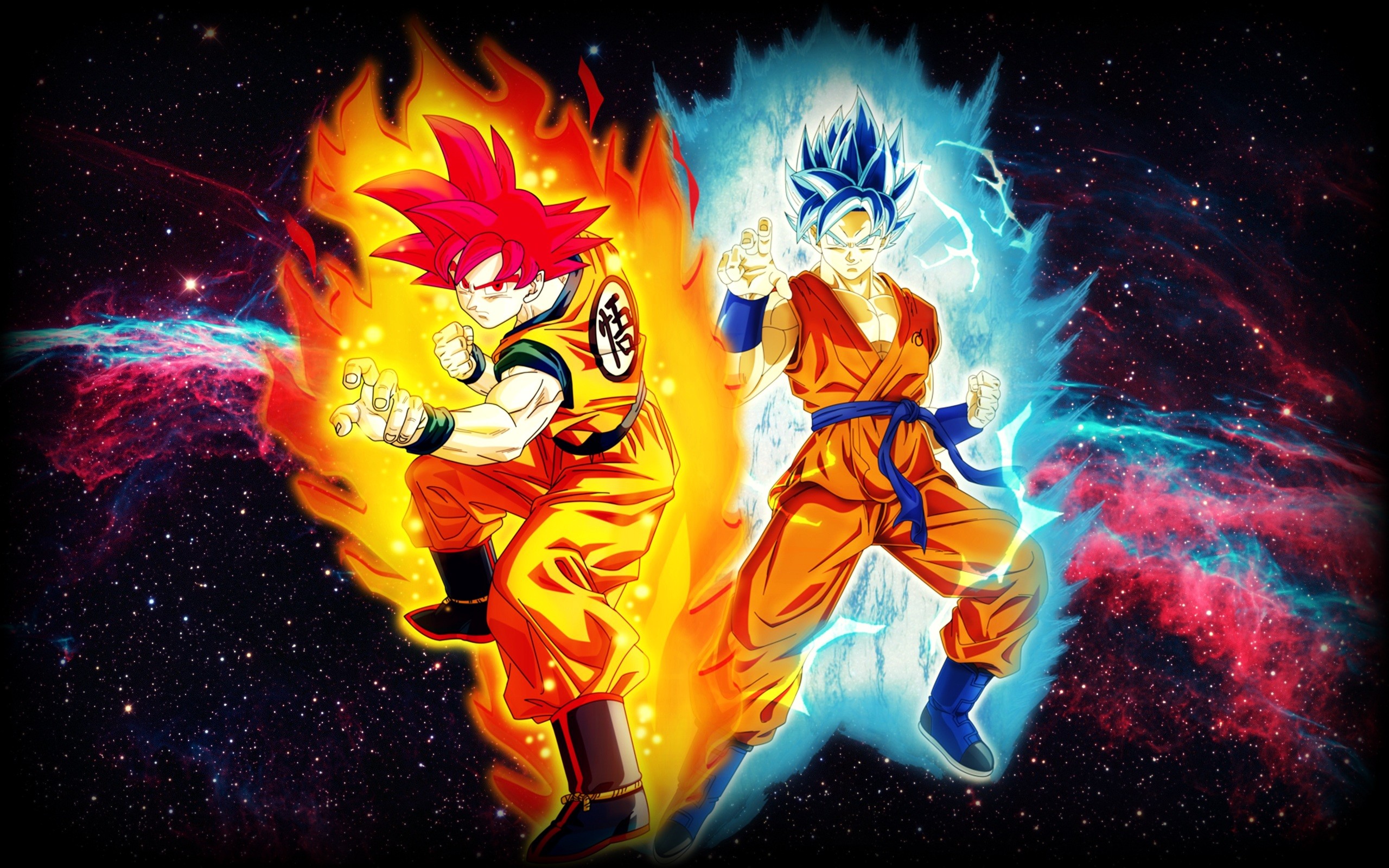 Goku super saiyan god iphone HD wallpapers  Pxfuel