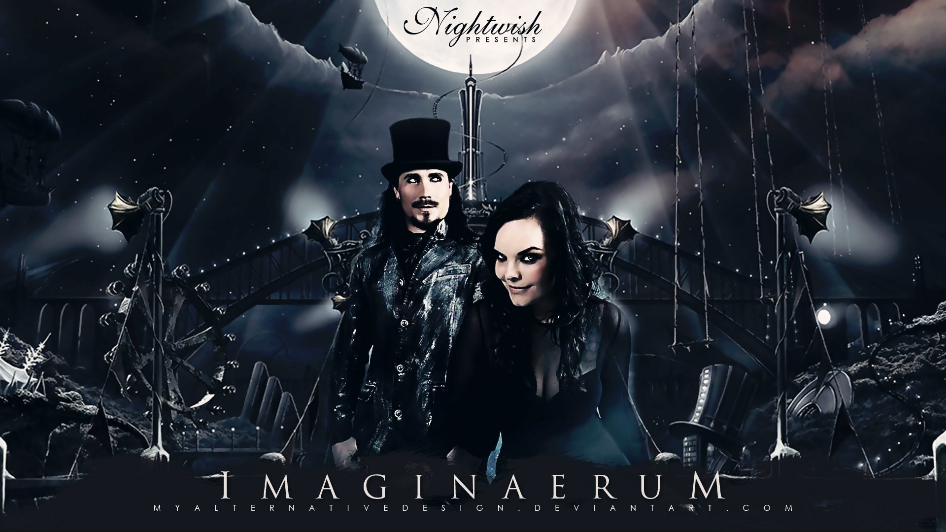 1920x1080 Nightwish Imaginaerum Movie