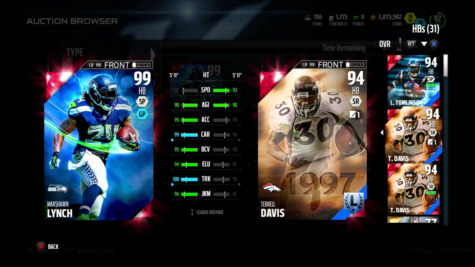 1920x1080 Madden 16 Ultimate Team :: 99 Marshawn Lynch! BEAST MODE! ::-XBOX ONE  Madden 16 Ultimate Team - YouTube