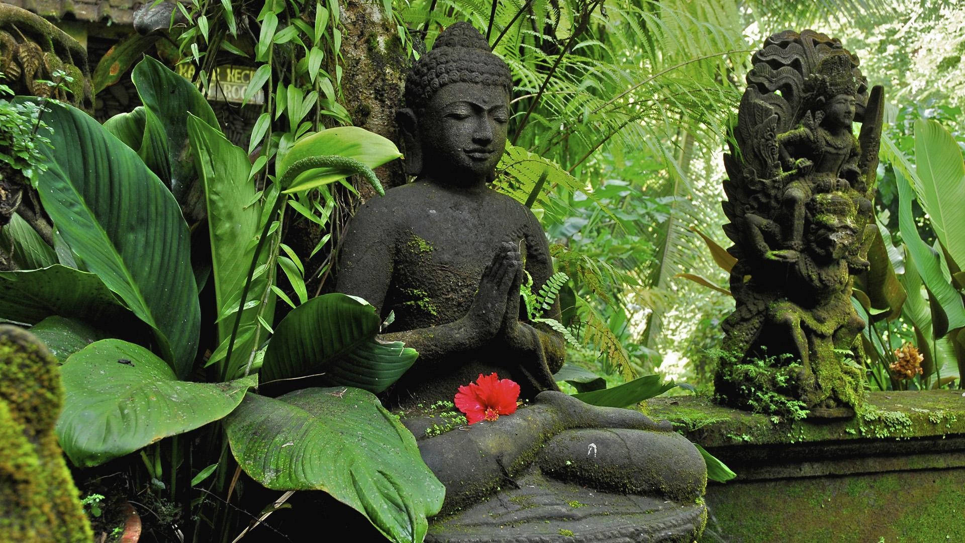 1920x1080 Buddha, Ubud, Bali, Indonesien